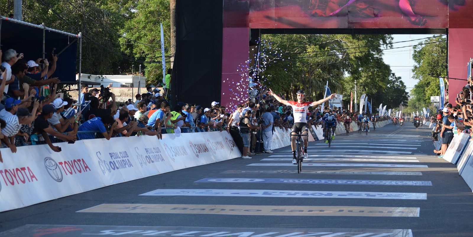 Йелле Валлайс выиграл шестой этап велогонки «Вуэльта Сан-Хуана»