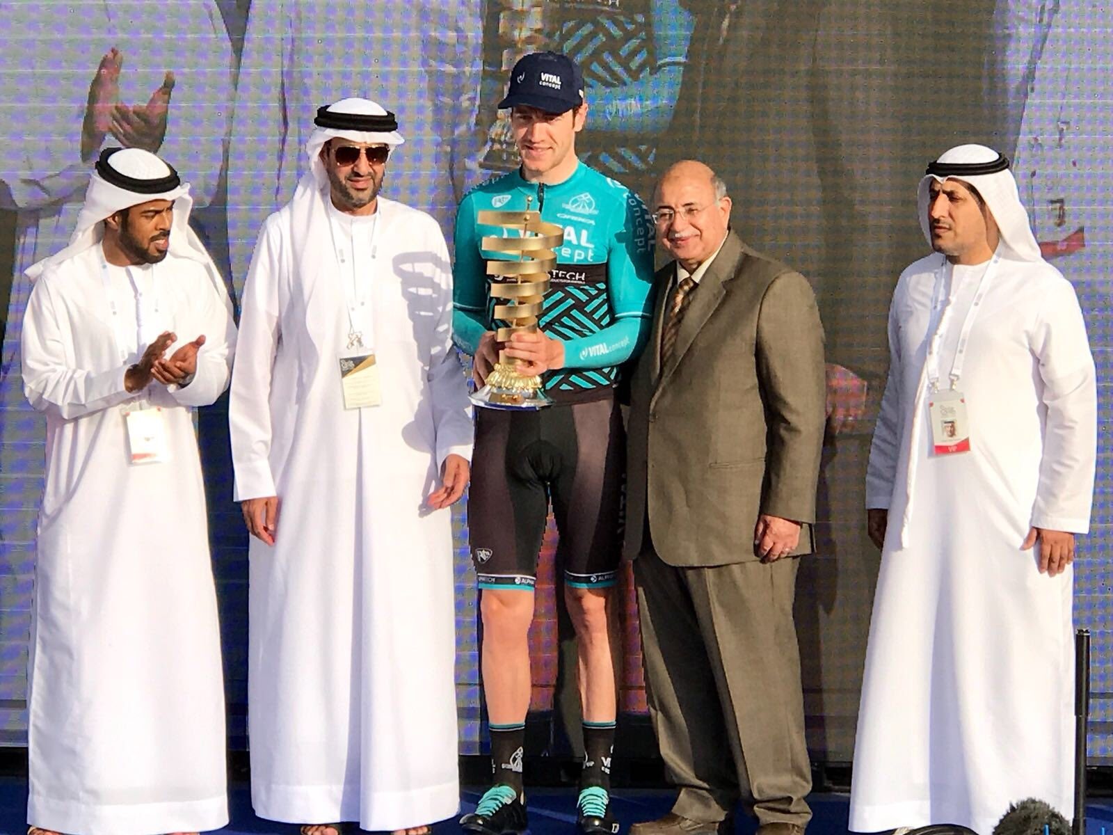 Жюльен Морис выиграл первый этап велогонки Sharjah Tour
