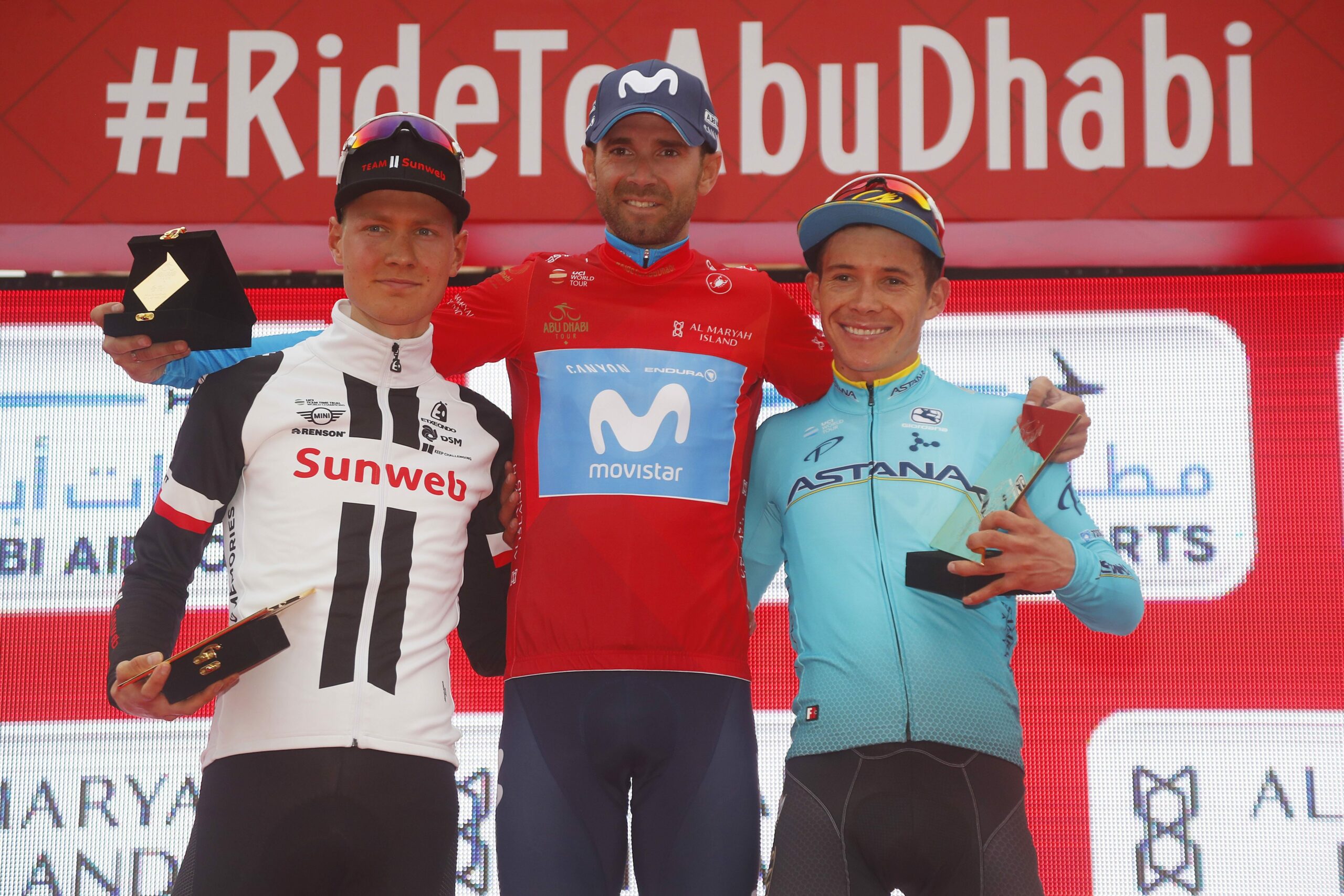 Алехандро Вальверде выиграл велогонку «Тур Абу-Даби — 2018»