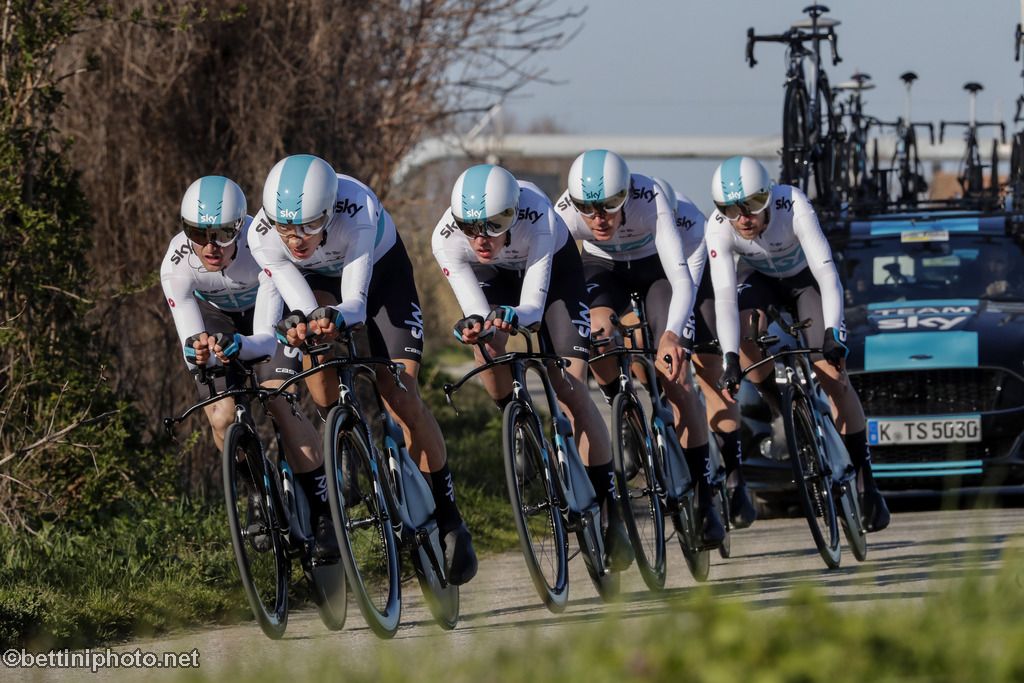 Павел Сиваков и Team Sky выиграли командную «разделку» на «Коппи и Бартали»