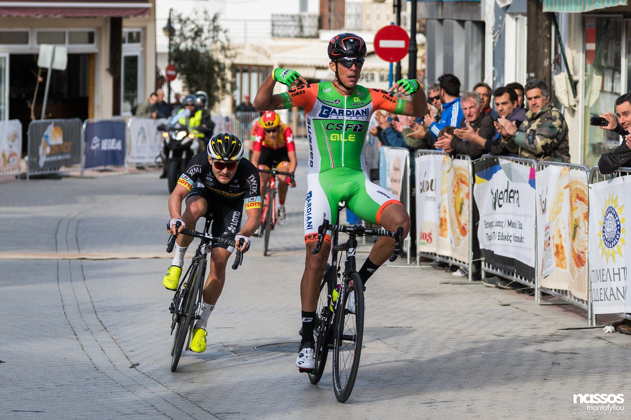 Мирко Маэстри выиграл первый этап греческого «Тура Родоса»