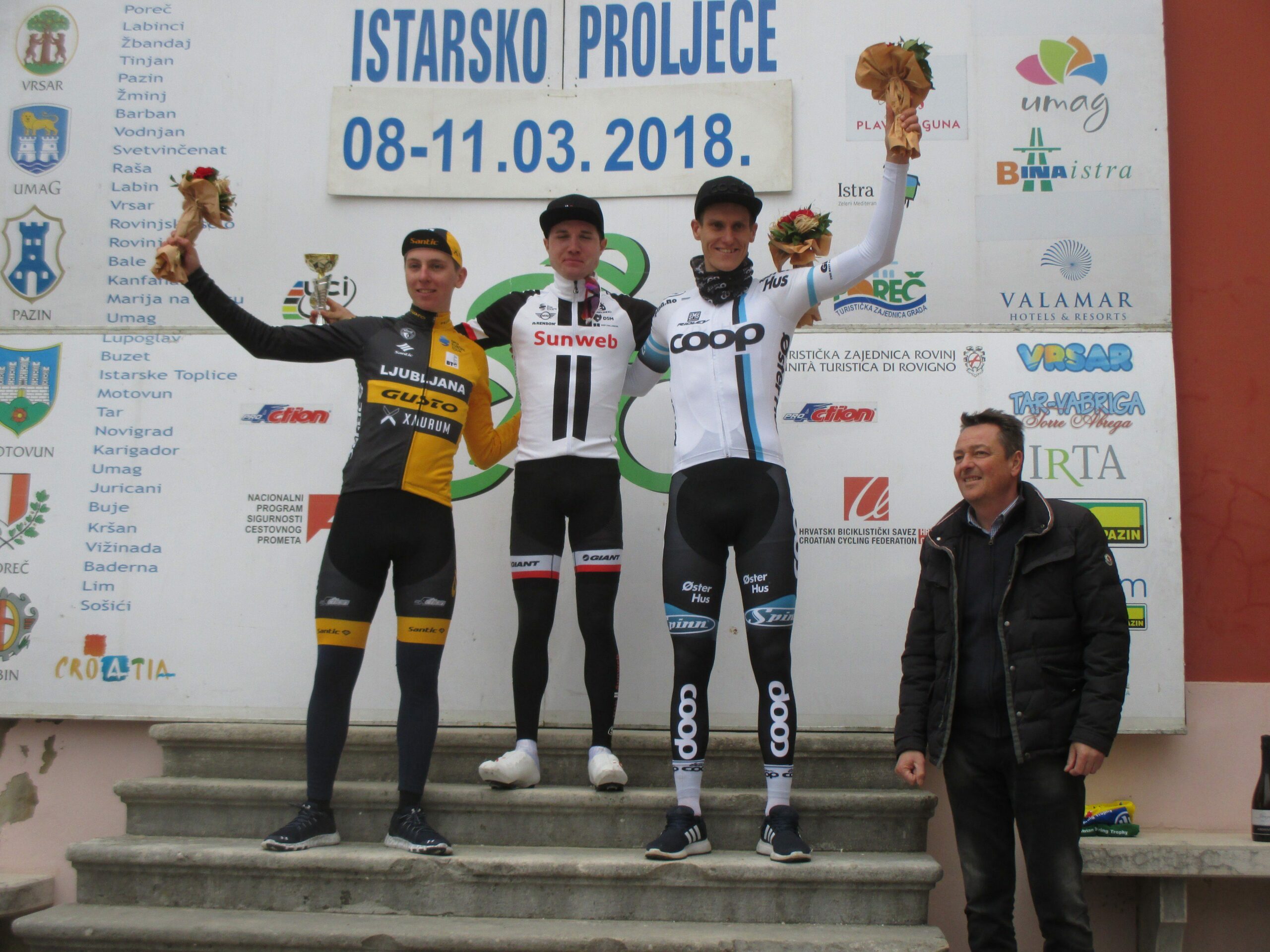 Марк Хирши выиграл второй этап велогонки Istrian Spring Trophy