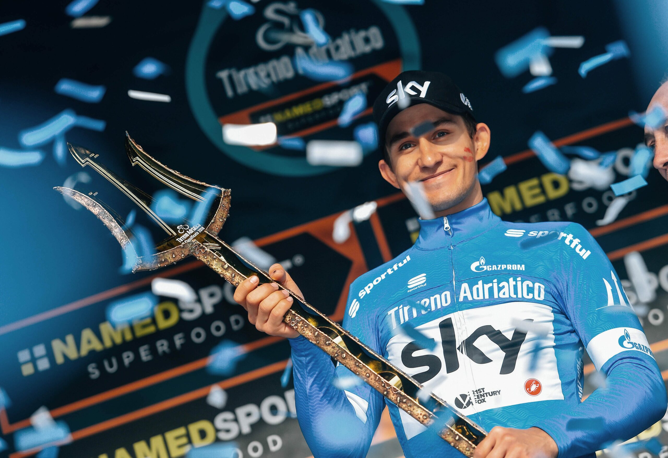 Михал Квятковский выиграл велогонку «Тиррено — Адриатико»
