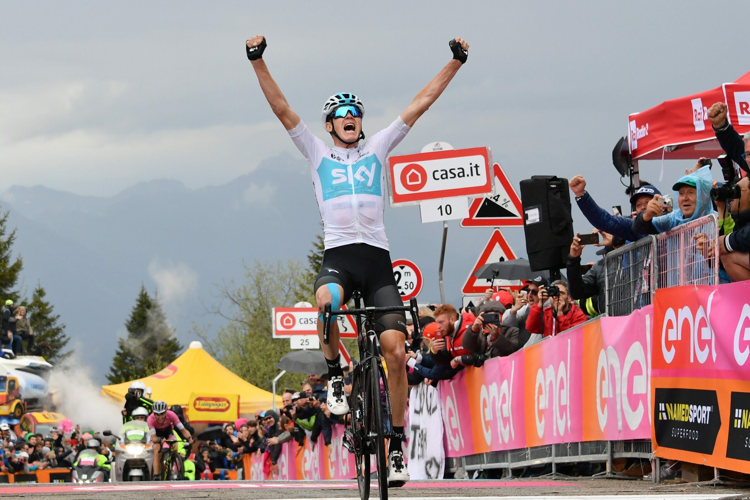 Крис Фрум выиграл четырнадцатый этап «Джиро д’Италия»