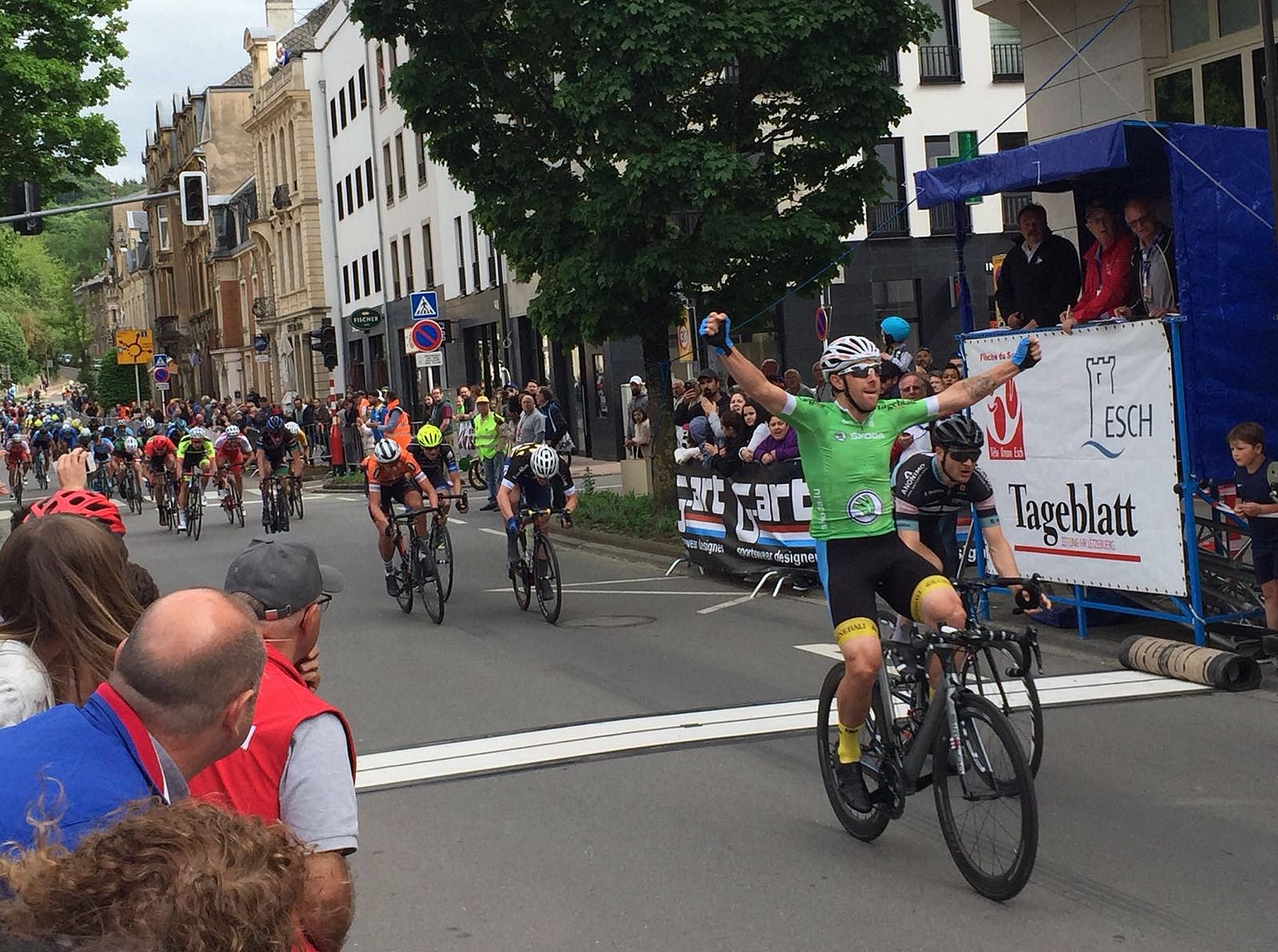 Филиппо Фортин выиграл второй этап велогонки «Флеш дю Сюд»