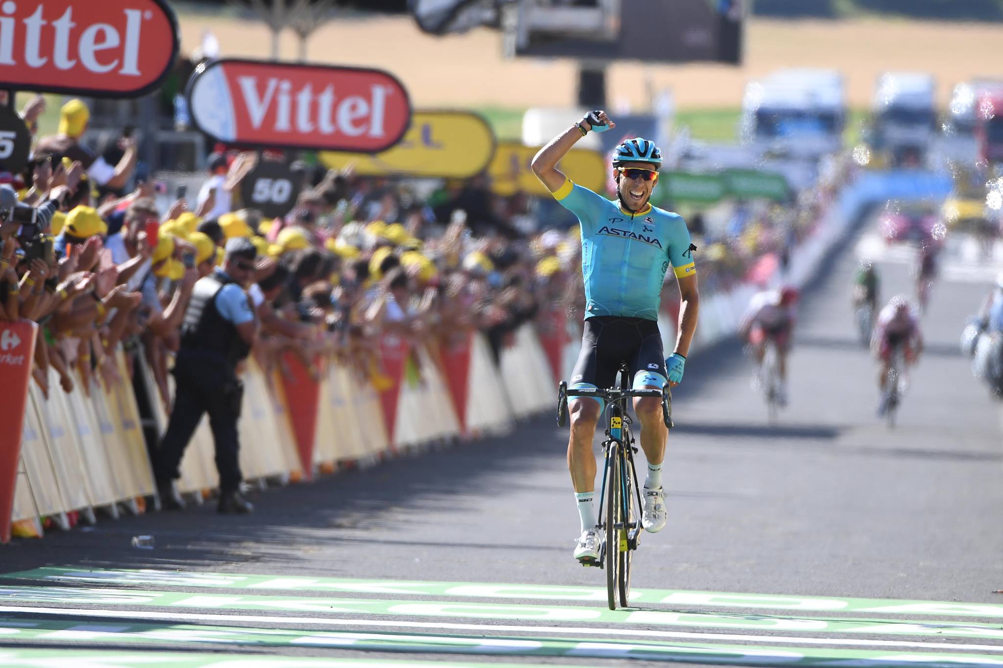 Омар Фраиле впервые выиграл этап «Тур де Франс»