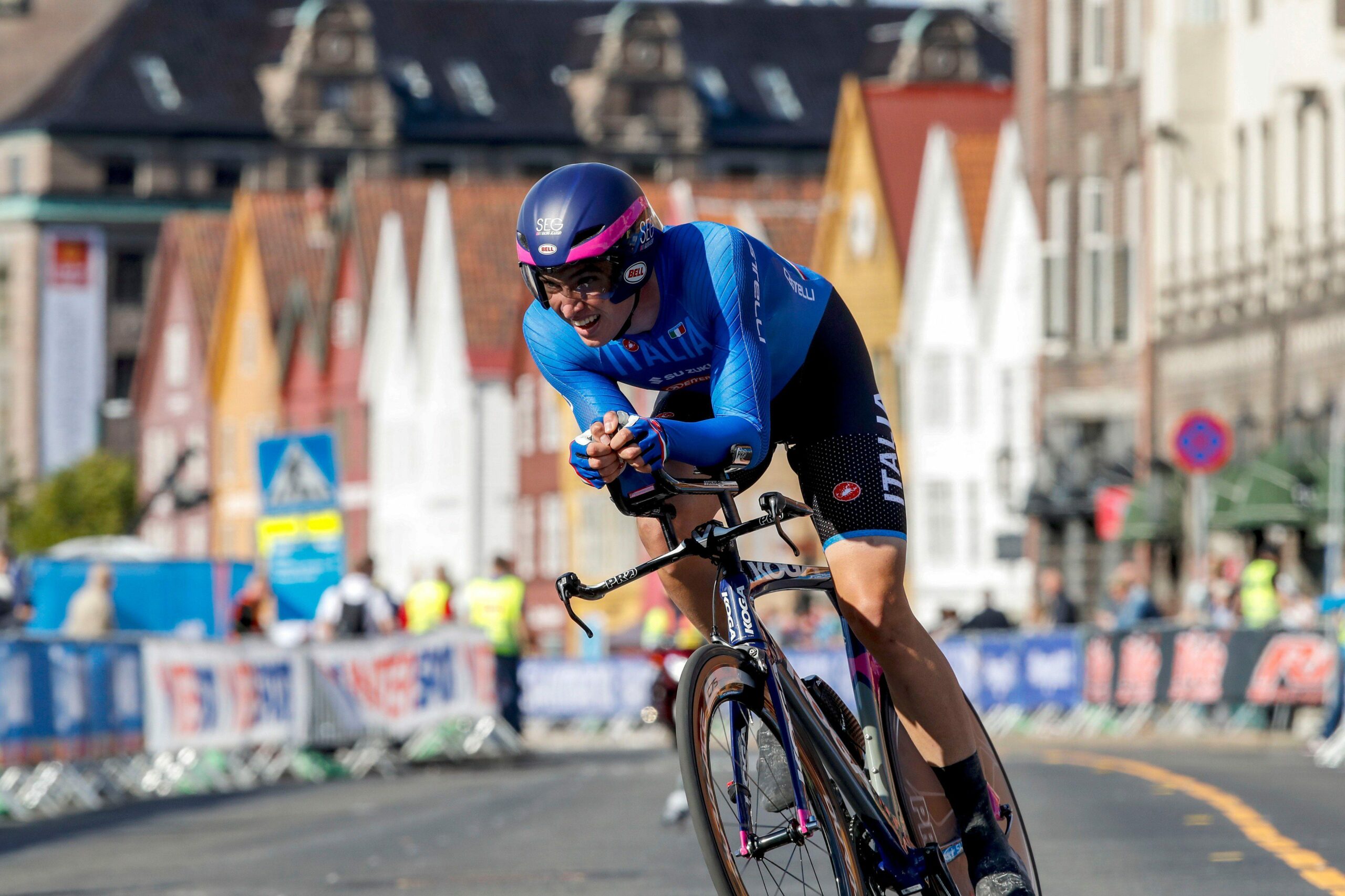 Эдоардо Аффини с лёгкостью завоевал победу на ЧЕ по велоспорту в ITT среди андеров