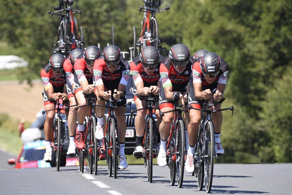 BMC Racing Team выиграла командную «разделку» на «Тур де Франс»