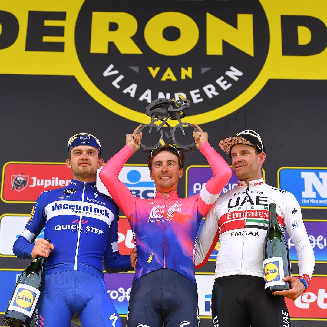 Чудо-итальянец выиграл монументальную классику — «Тур Фландрии — 2019»