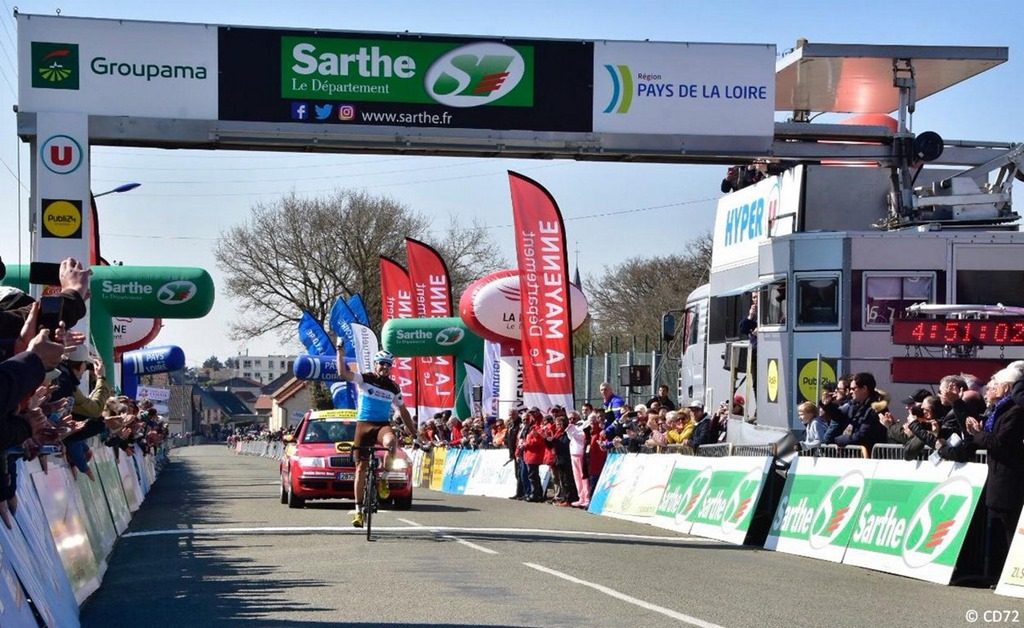 Алексис Гужар выиграл третий этап Circuit Cycliste Sarthe