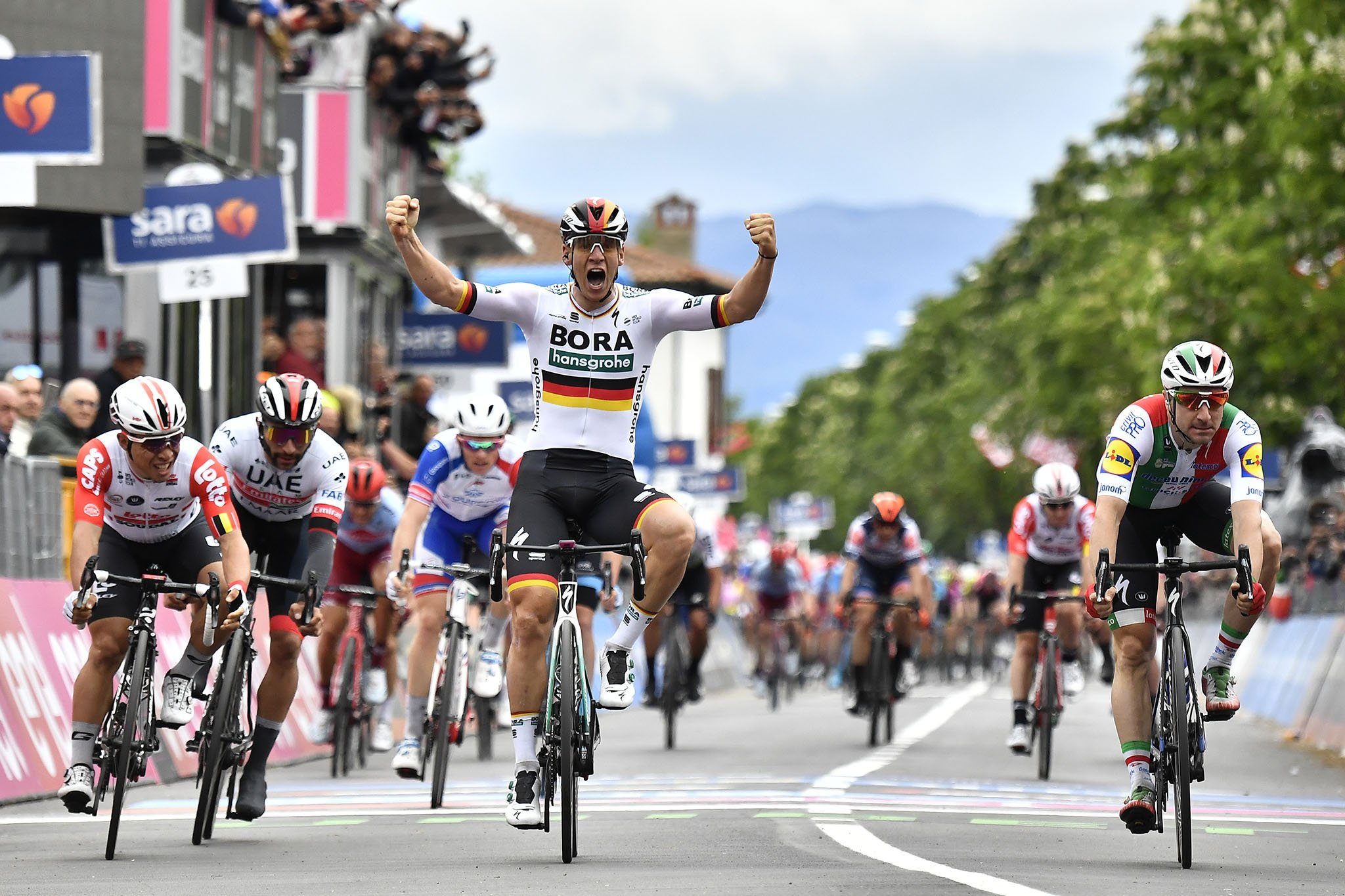 Петер Саган выиграл первый этап «Тура Калифорнии»