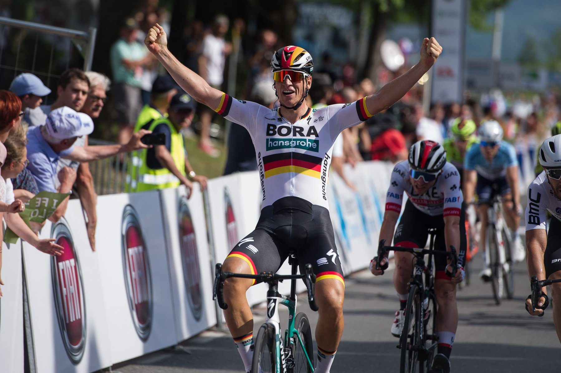 Паскаль Акерманн вырвал победу на первом этапе «Тура Словении»
