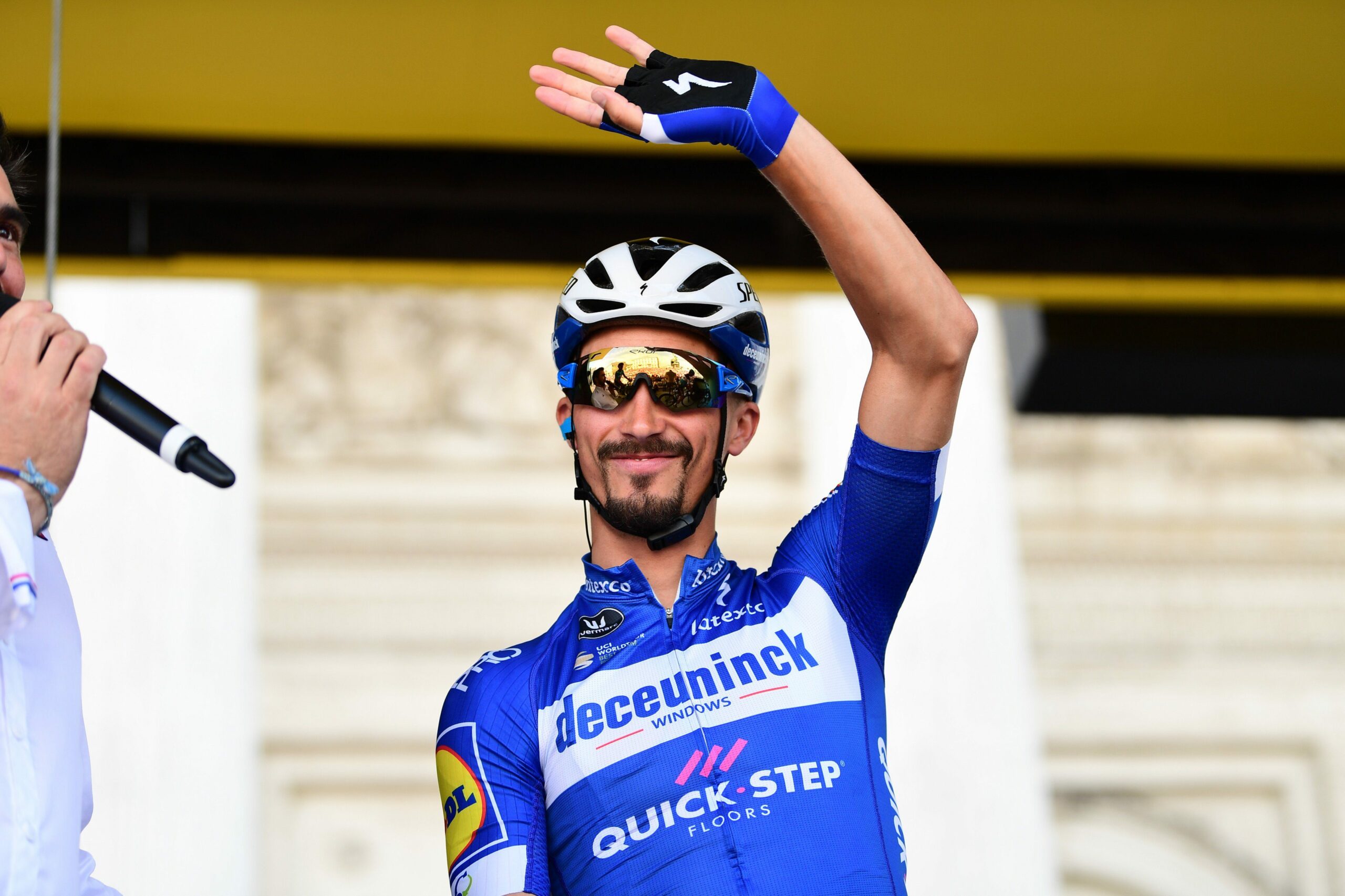 Жюлиан Алафилипп одержал победу на третьем этапе «Тур де Франс»