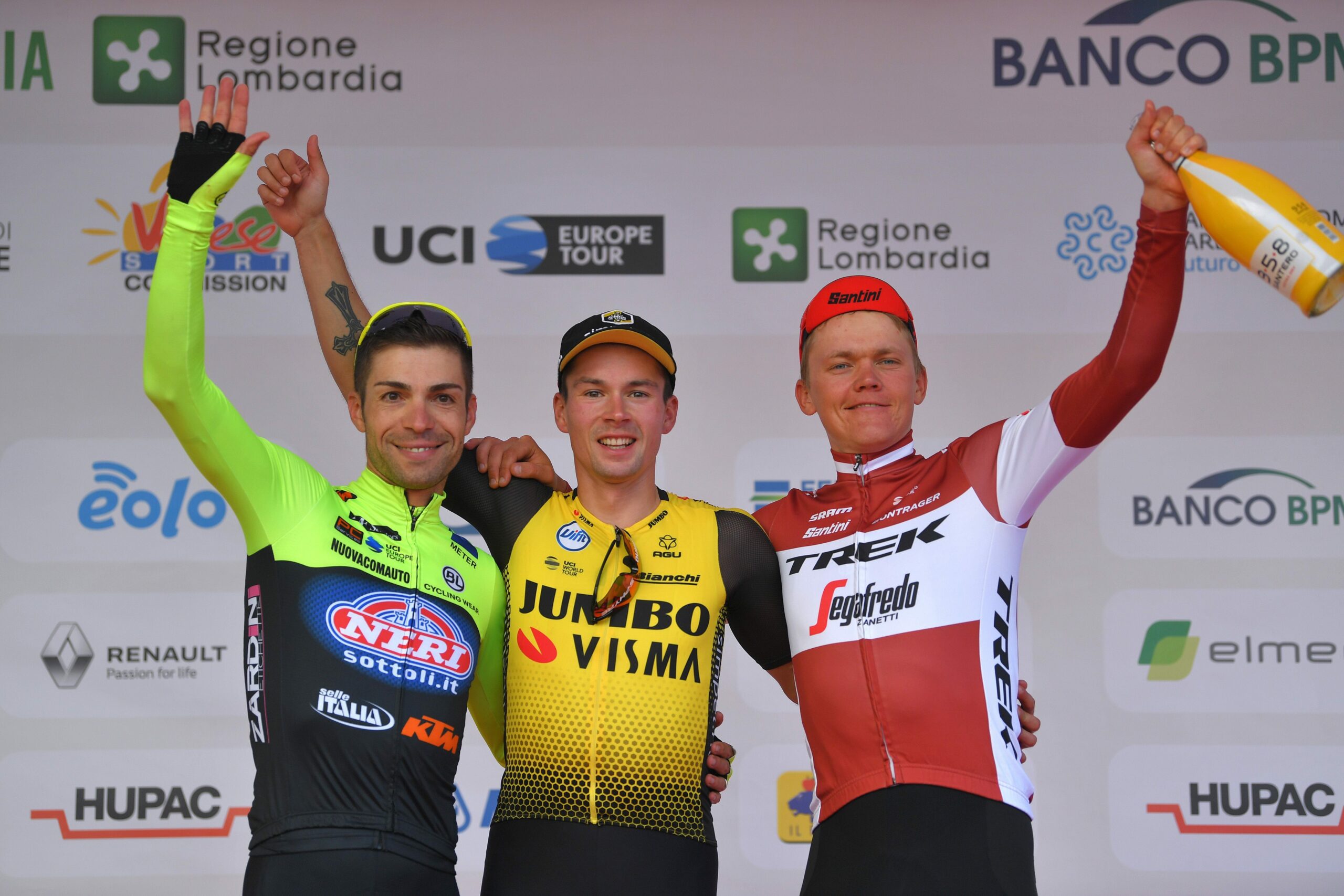 Примож Роглич выиграл однодневную велогонку Tre Valli Varesine