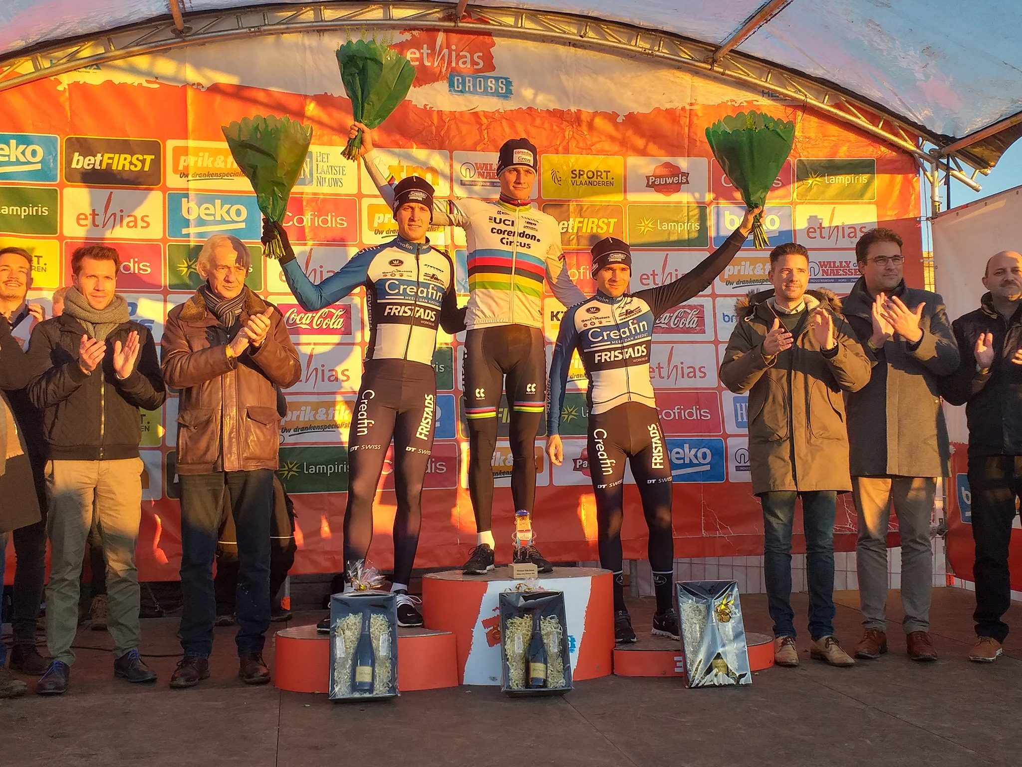 Матье ван дер Пул выиграл Cyclocross Bredene