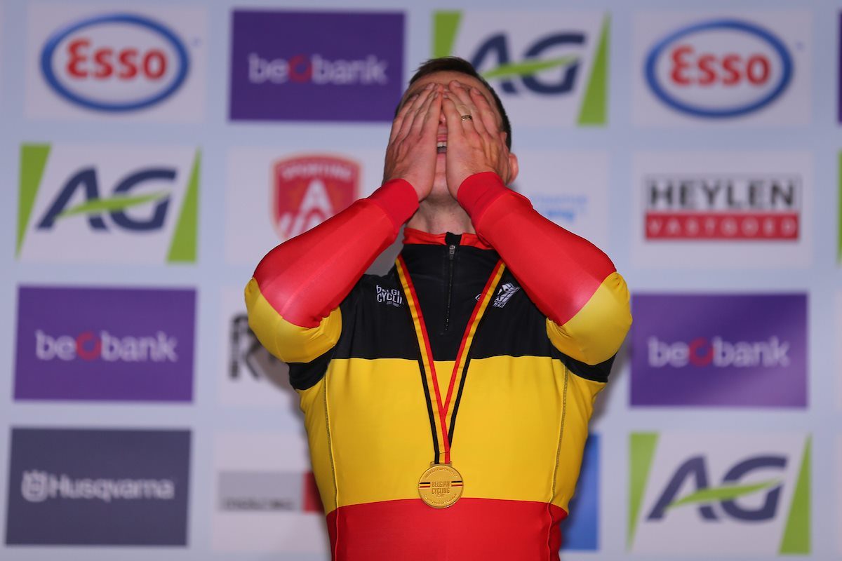 Результаты мужской гонки чемпионата Бельгии по велокроссу