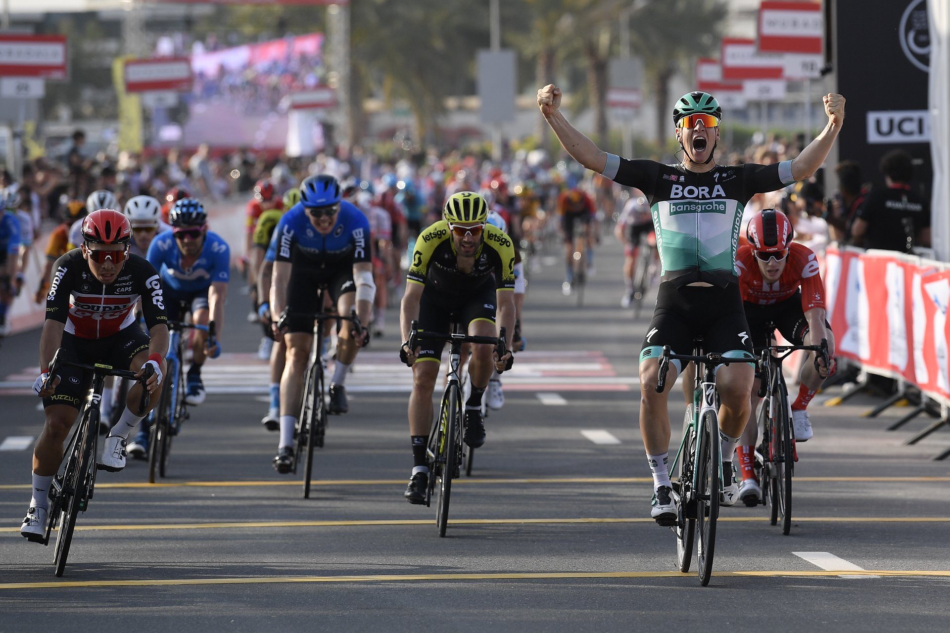 «Тур ОАЭ — 2020» стартовал с победы Паскаля Акерманна