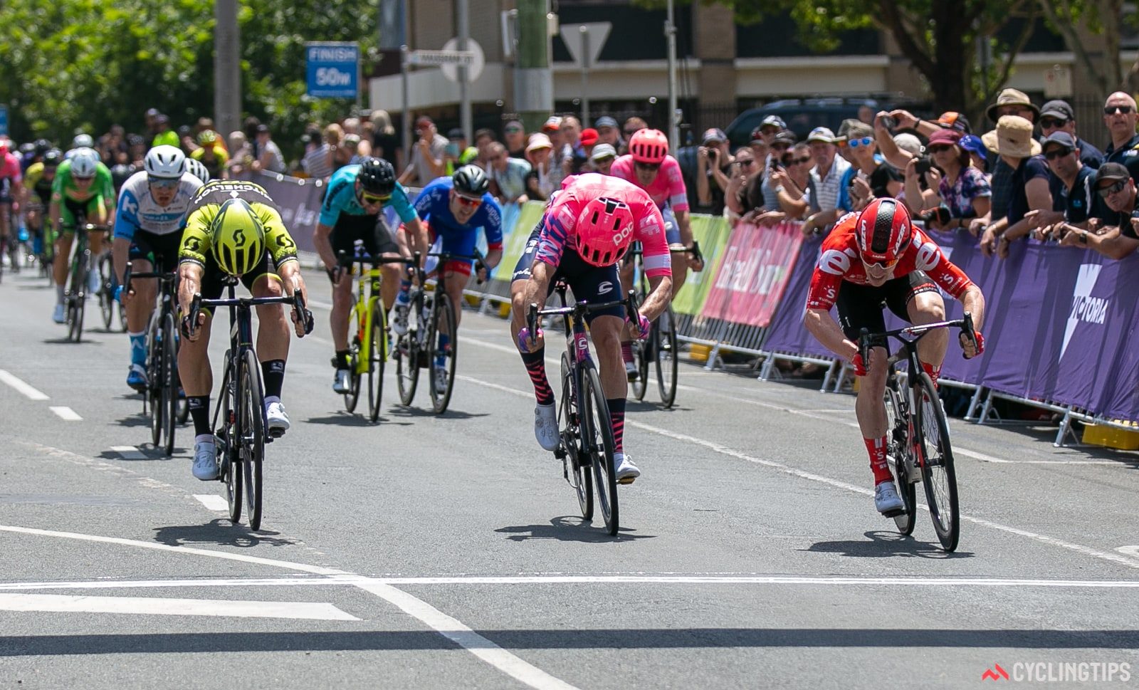 Альберто Дайнезе выиграл первый этап велогонки Herald Sun Tour
