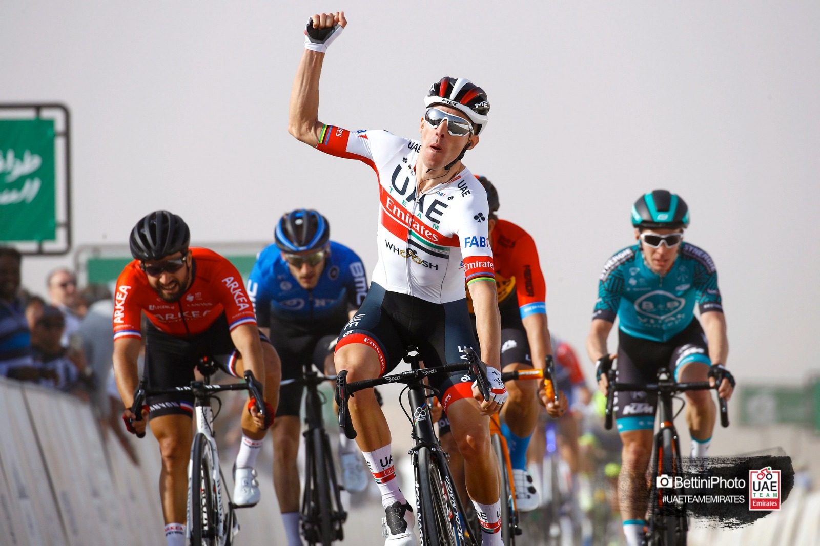 Руй Кошта выиграл первый этап велогонки Saudi Tour