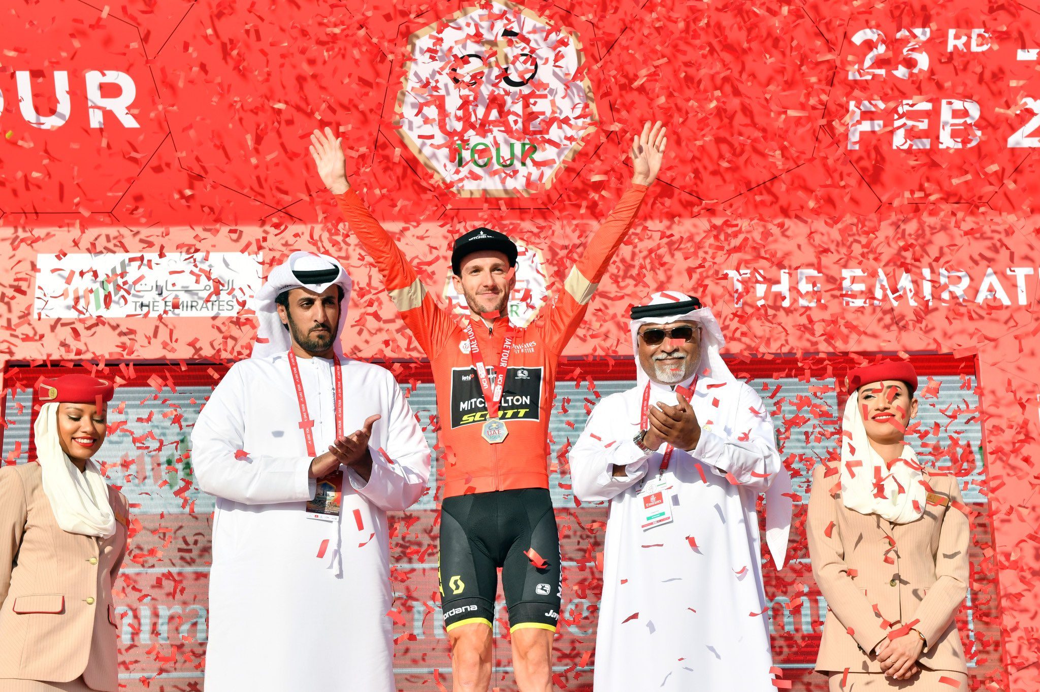 Адам Йейтс выиграл самый тяжёлый этап «Тура ОАЭ»