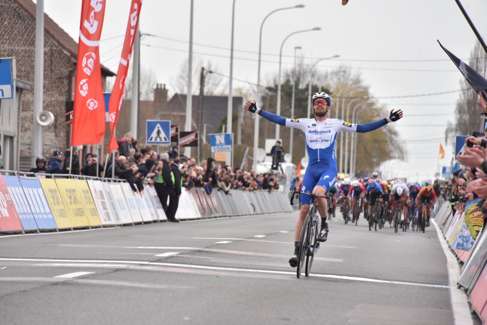 Каспер Асгрин героически выиграл велогонку «Кюрне — Брюссель — Кюрне»