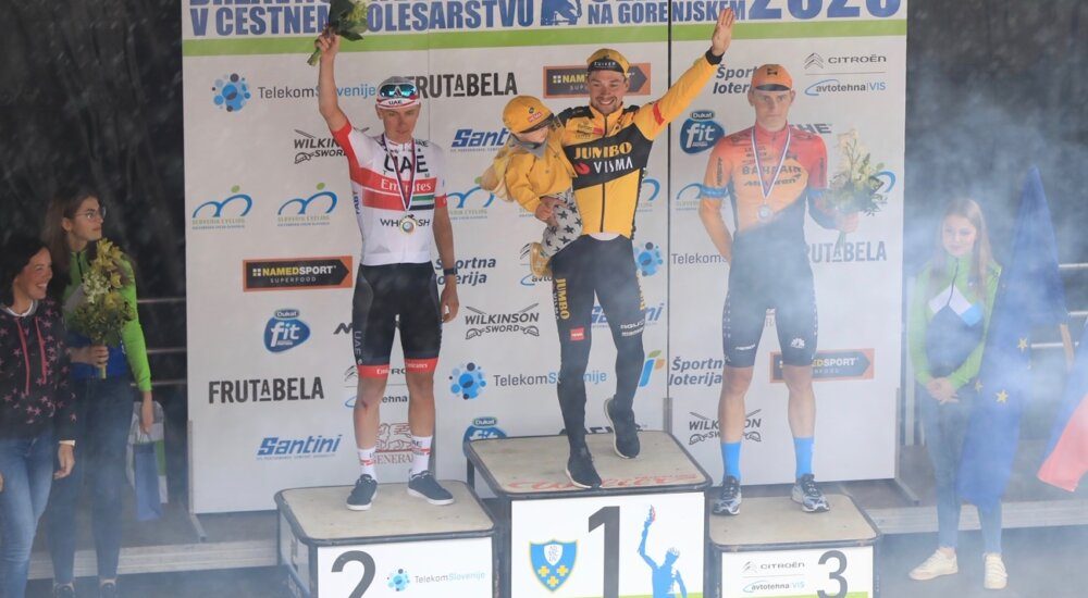 Примож Роглич: рад, что для меня велосезон продолжился сразу с национального титула