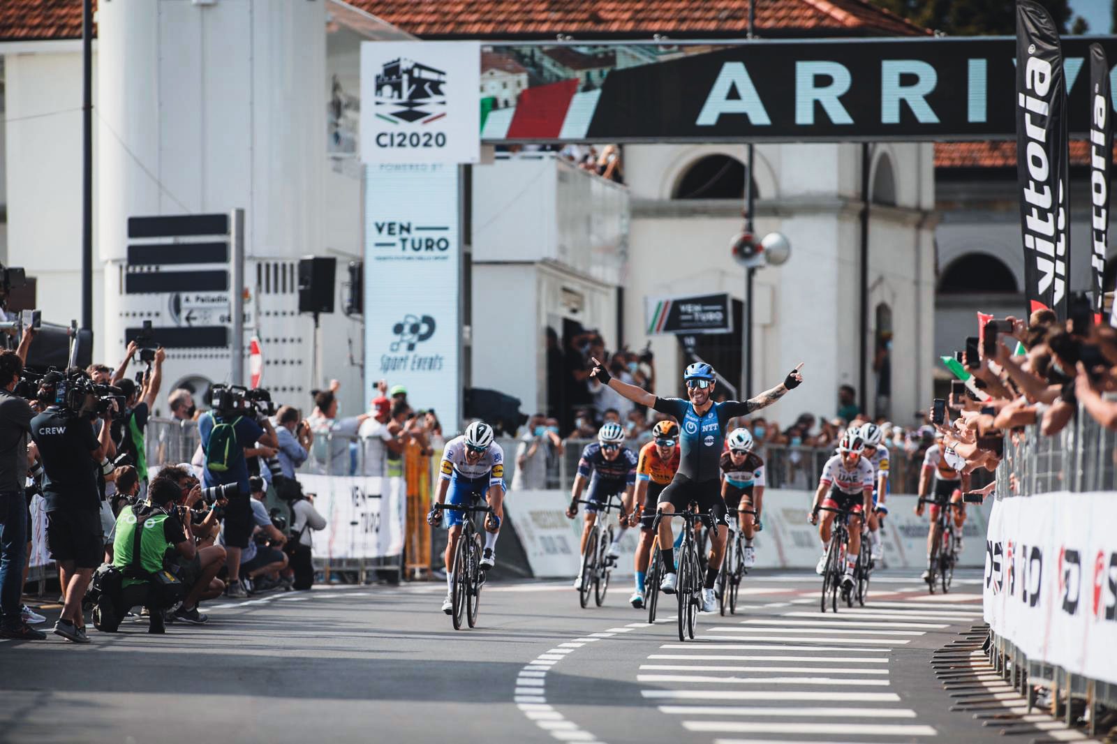 Джакомо Ниццоло вырвал победу на чемпионате Италии по велоспорту