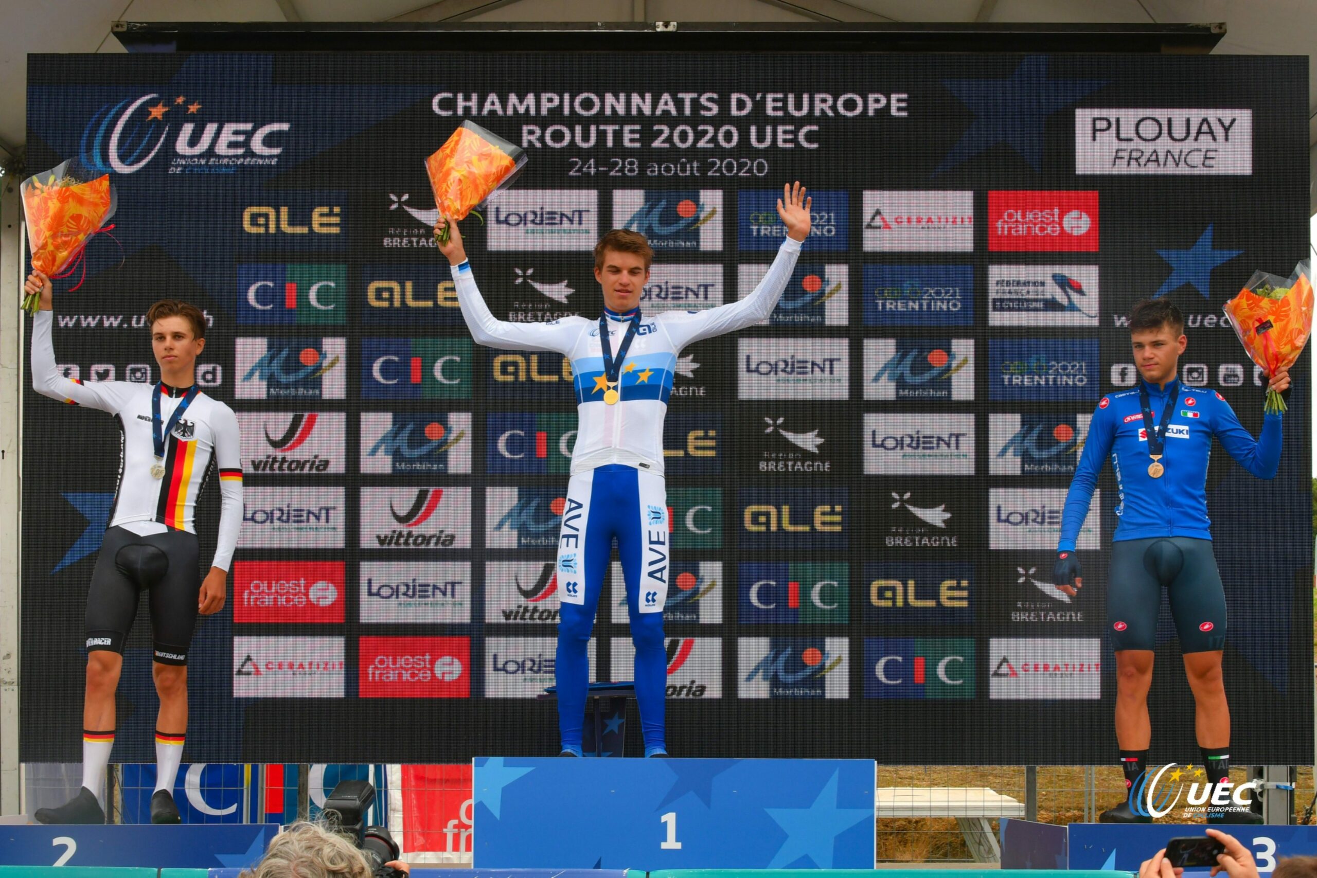 Матиас Вачек неожиданно выиграл юниорскую ITT на чемпионате Европы по велоспорту