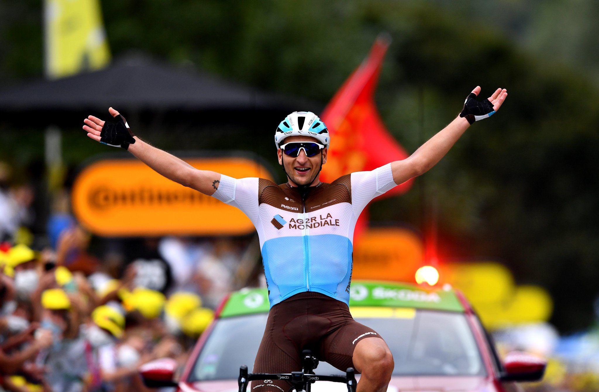 Нан Питер выиграл восьмой этап велогонки «Тур де Франс»
