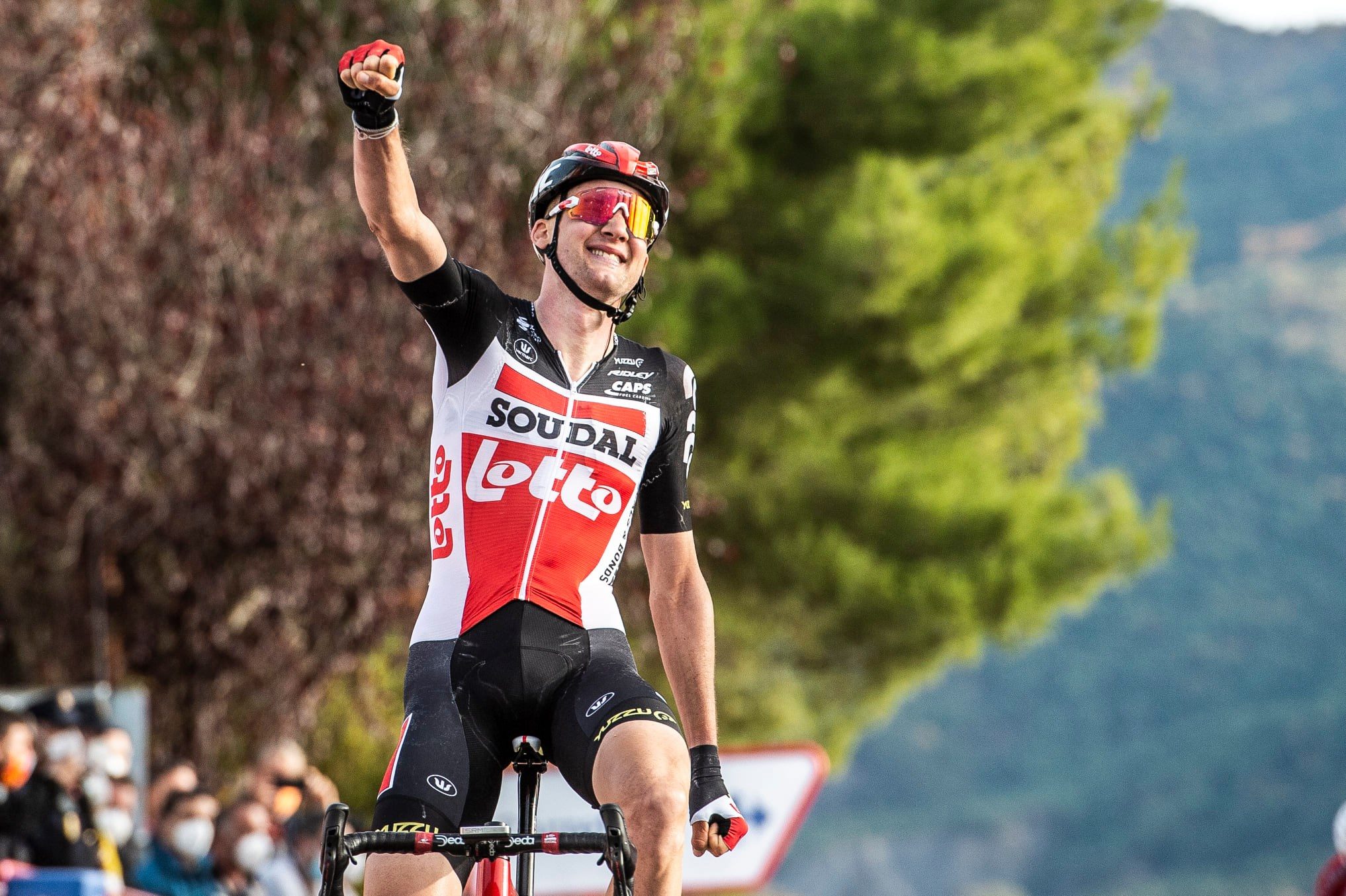 Тим Велленс выиграл пятый этап «Вуэльты Испании»