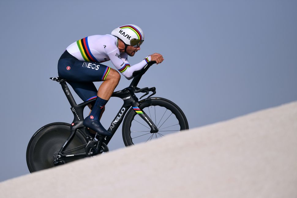 Филиппо Ганна с лёгкостью выиграл второй этап велогонки «Тур ОАЭ»