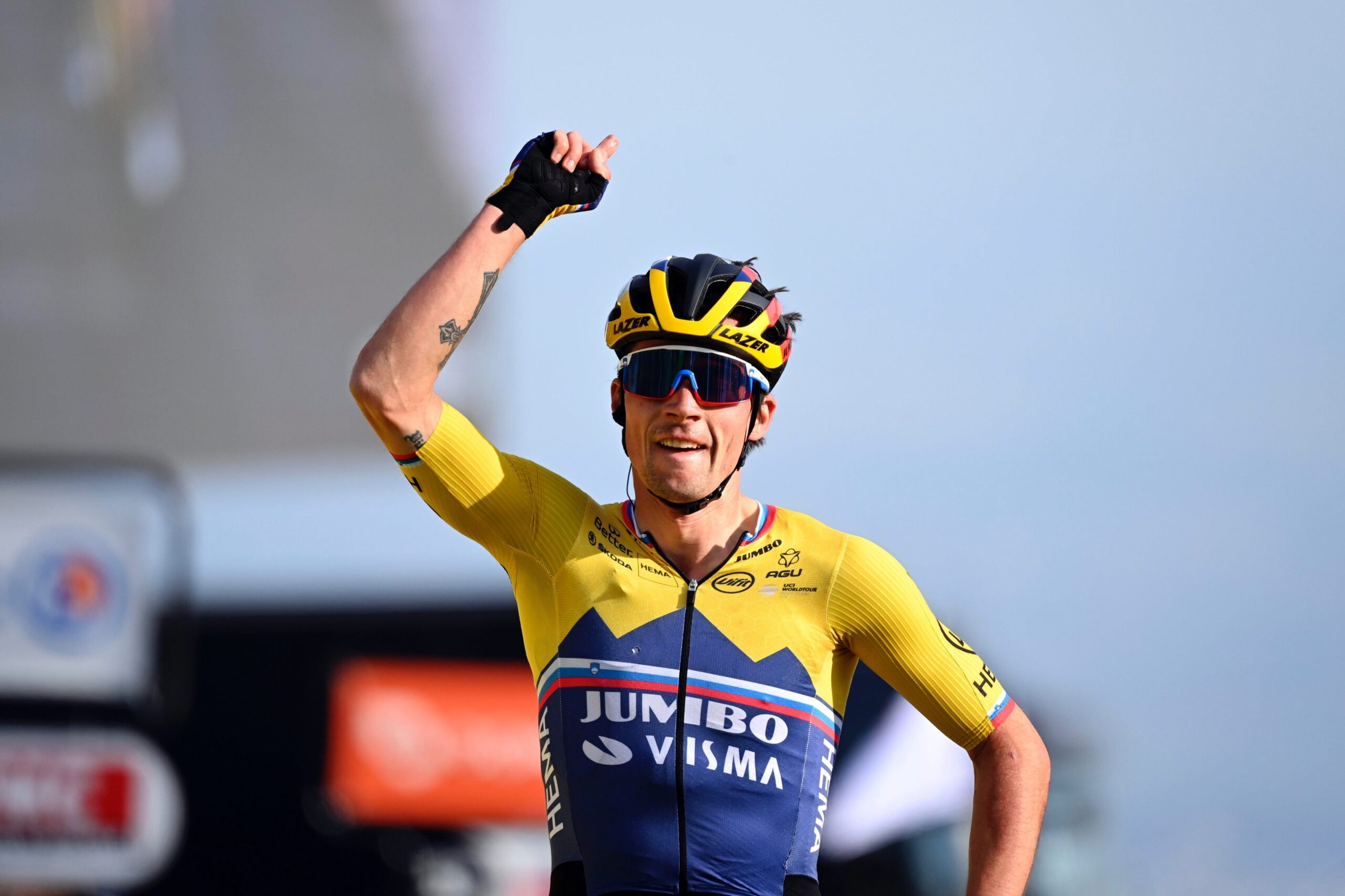 Примож Роглич уверенно выиграл четвёртый этап велогонки “Париж — Ницца”