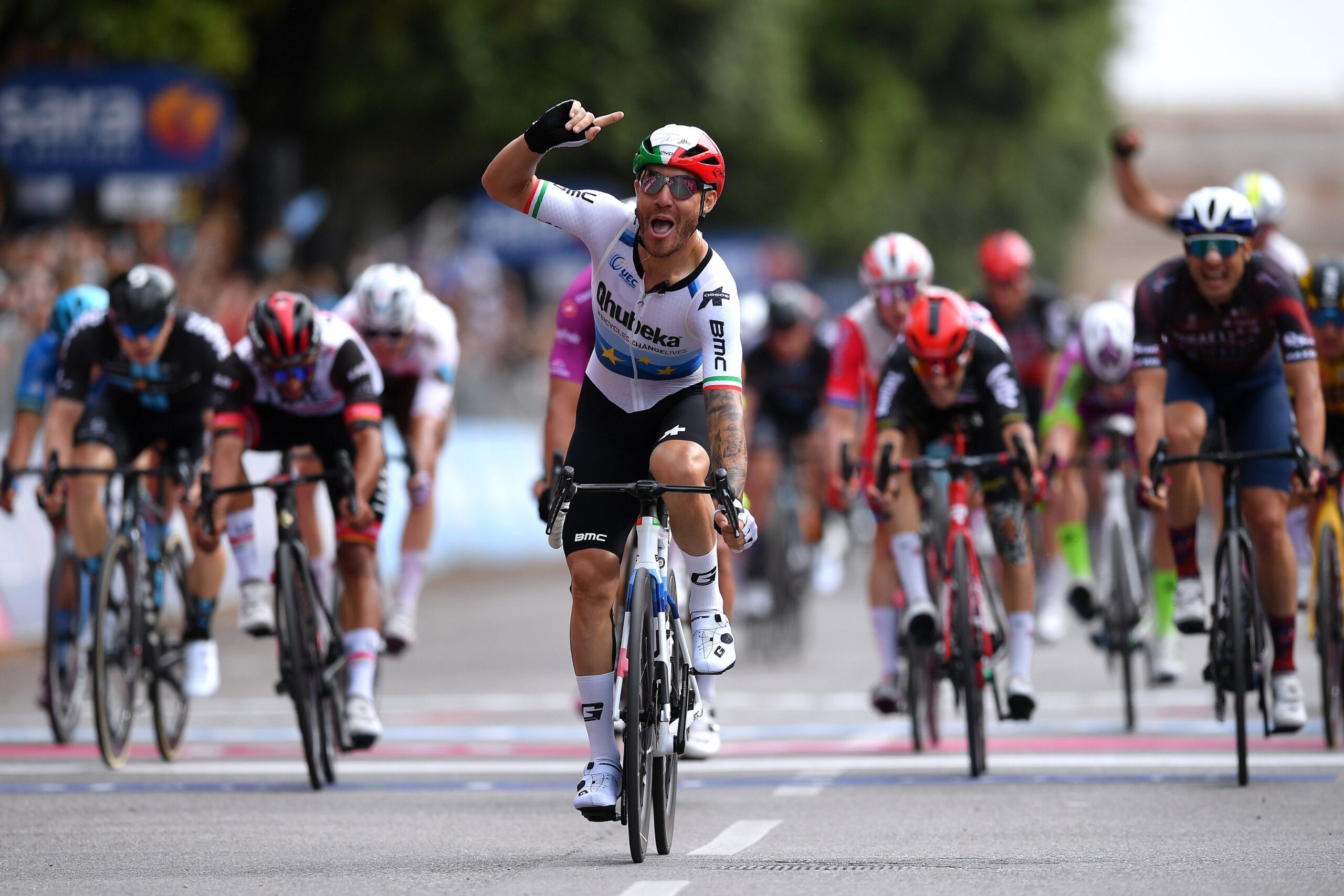 Джакомо Ниццоло впервые выиграл этап «Джиро д’Италии»