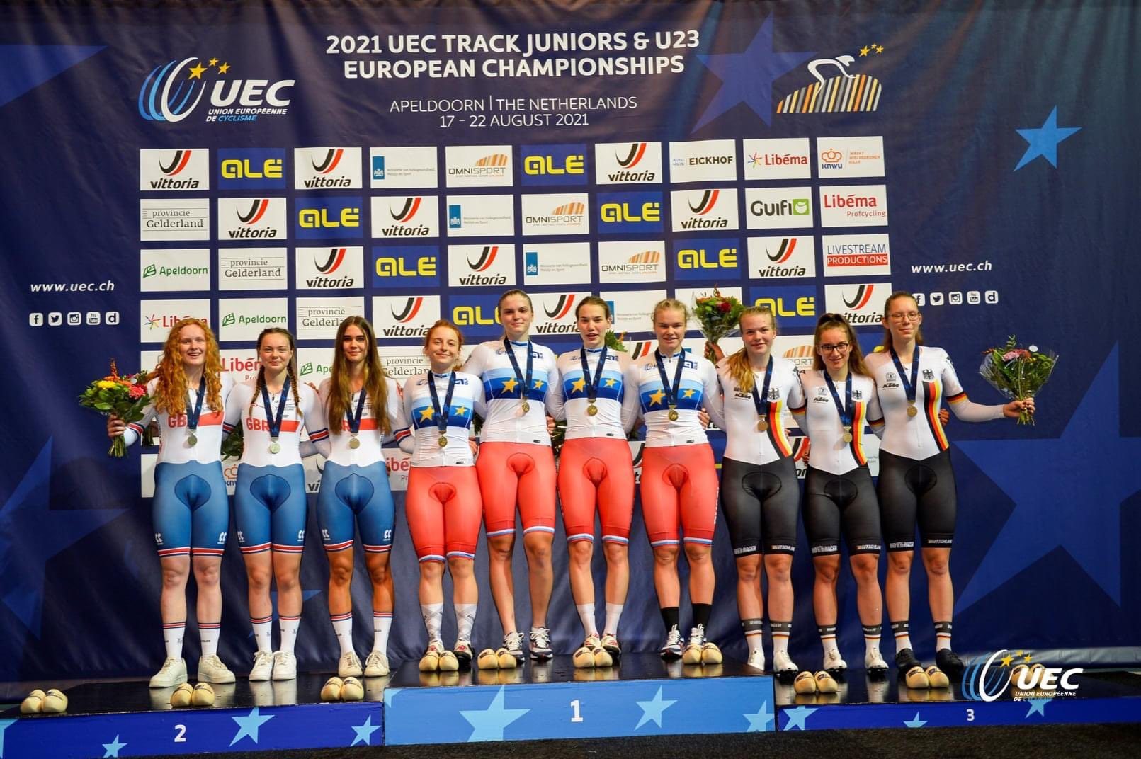 Золото и бронзу завоевали российские юниоры на чемпионате Европы по трековому велоспорту