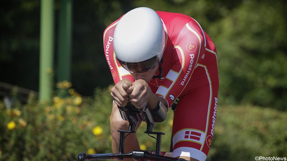 Йохан Прайс-Пейтерсен выиграл гонку с раздельным стартом чемпионата Европы по велоспорту среди андеров