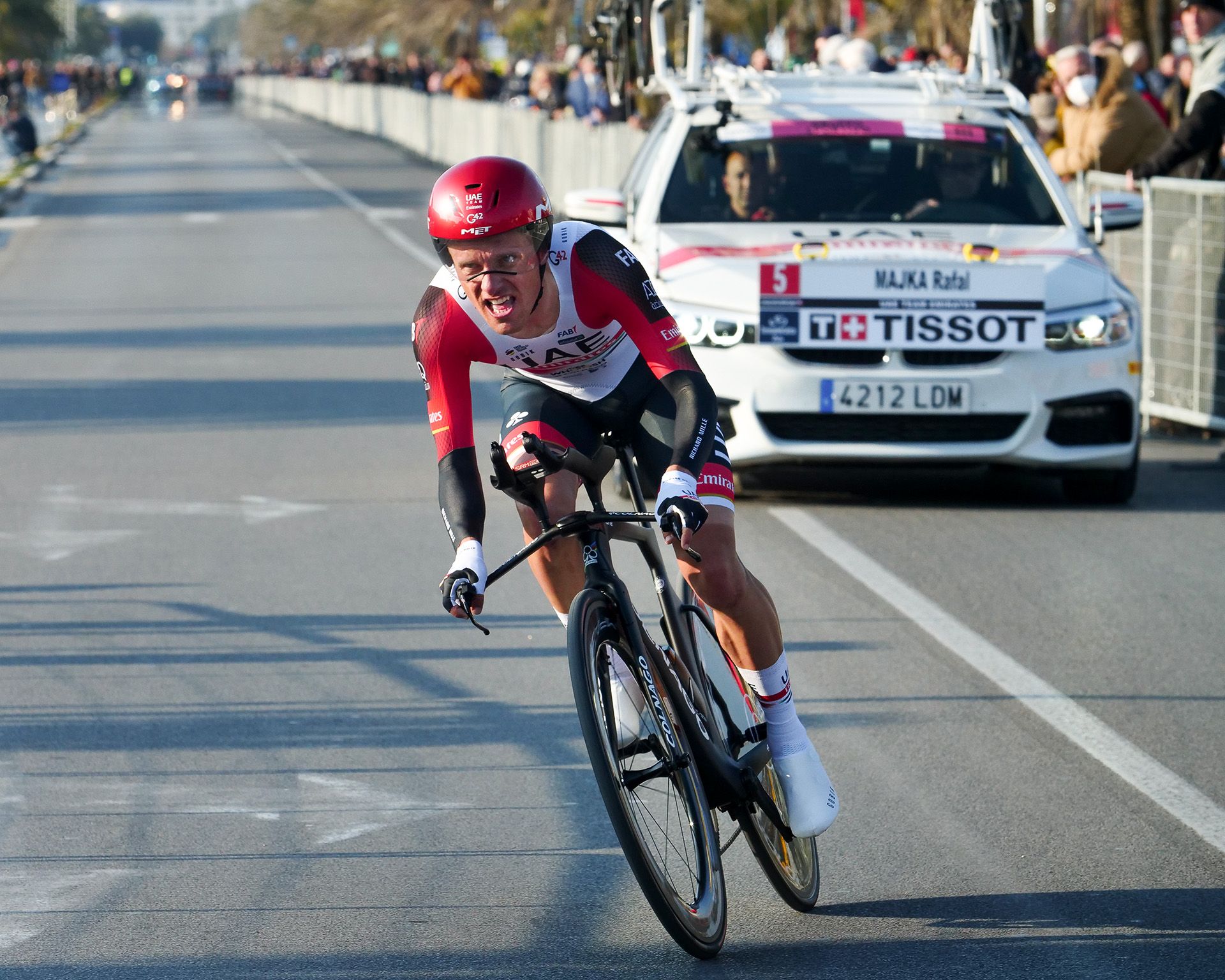 Филиппо Ганна стал быстрейшим на этапе-открытии велогонки «Тиррено — Адриатико»