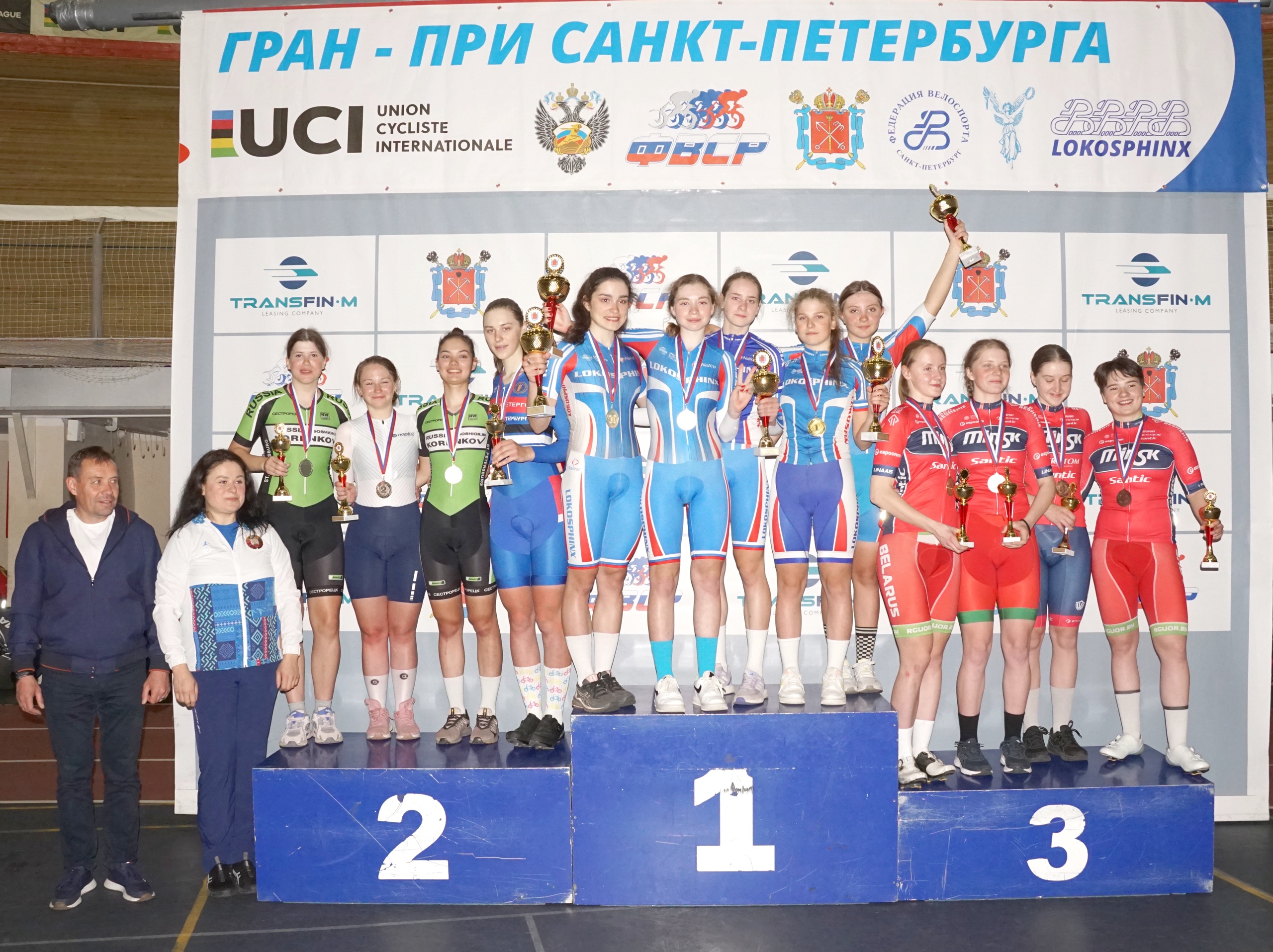 Три рекорда России и один мировой: итоги первого дня Гран-при Санкт-Петербурга по трековому велоспорту