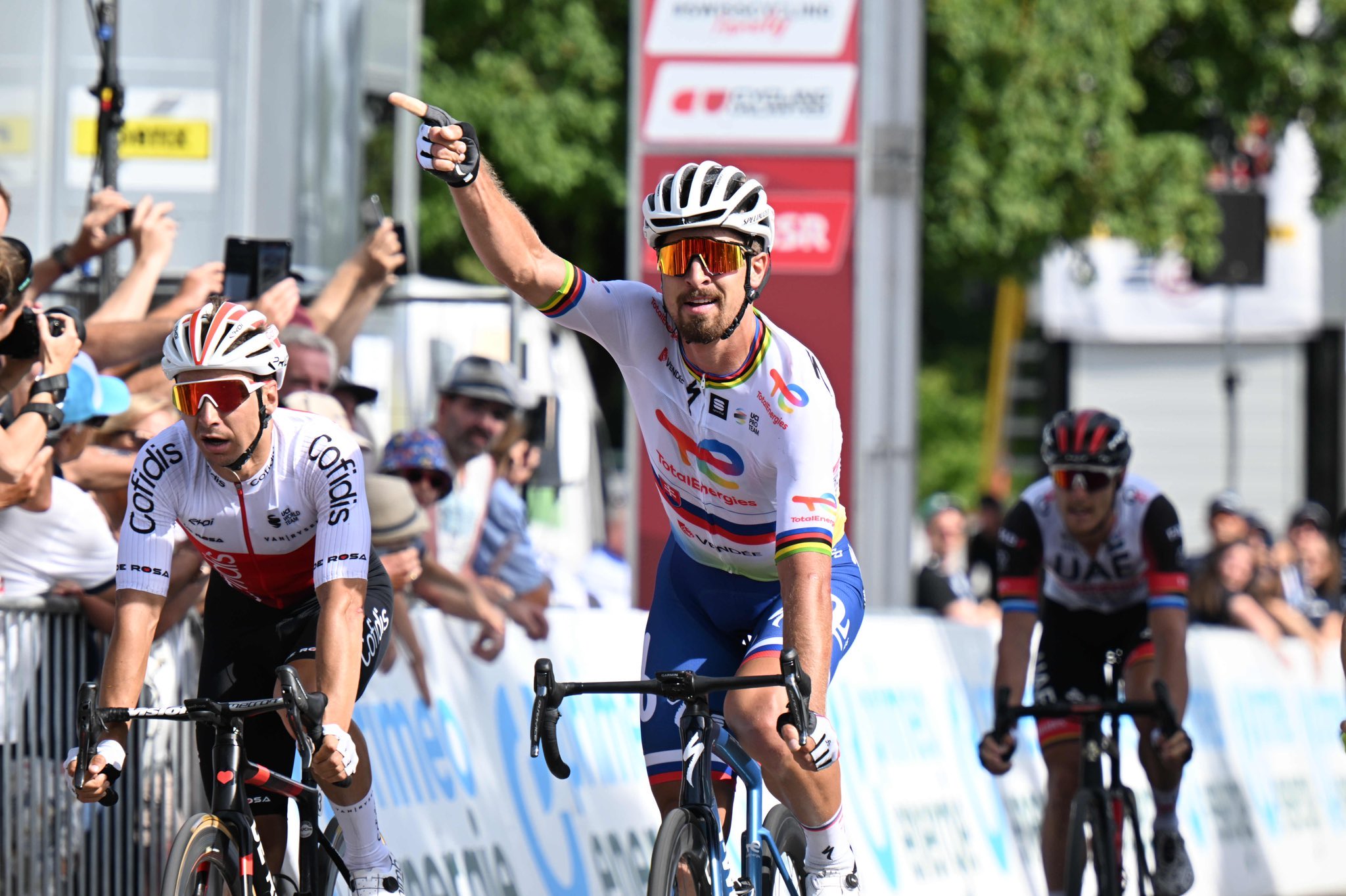 Петер Саган выиграл третий этап «Тура Швейцарии»