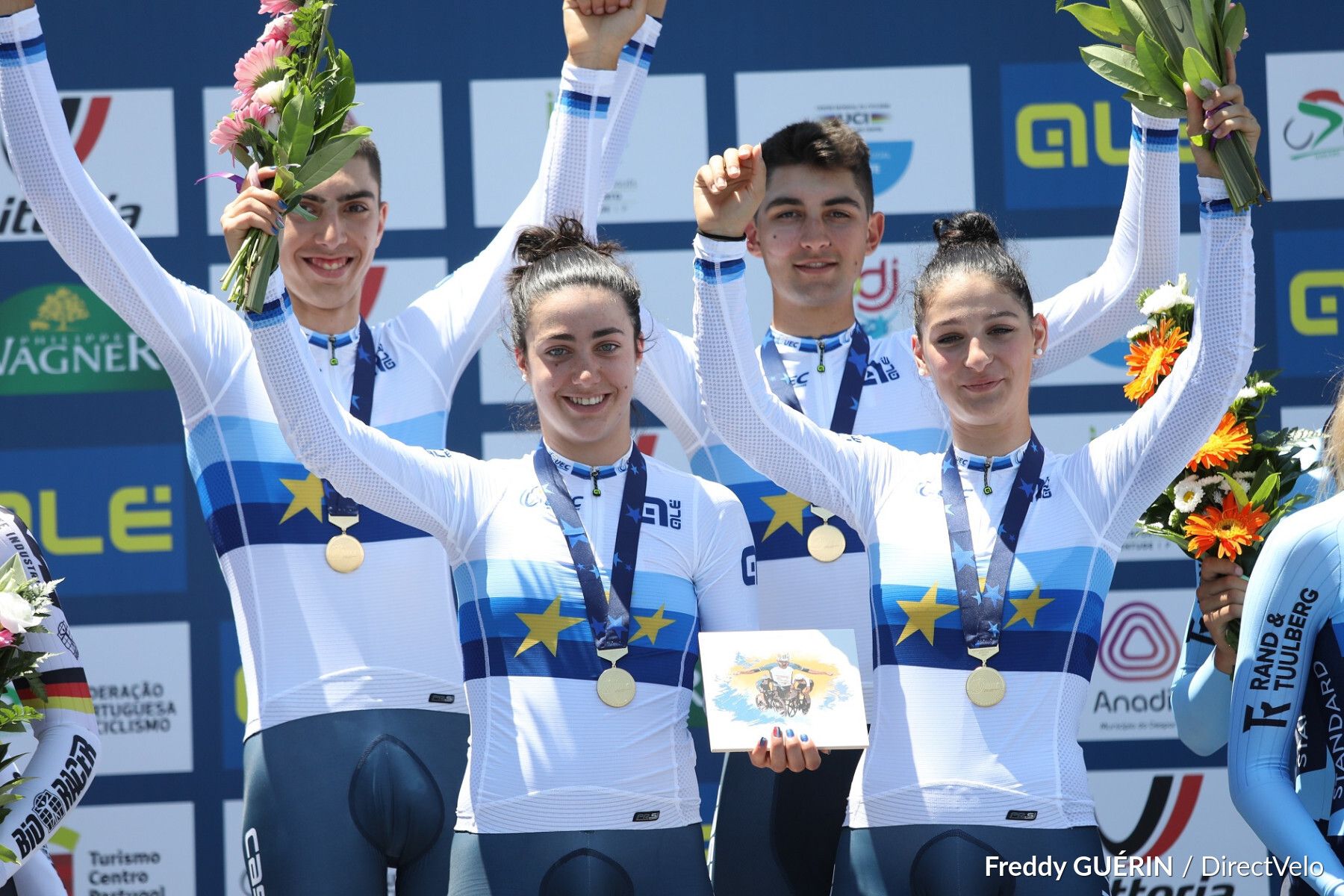 Результаты второго дня чемпионата Европы по велоспорту среди юниоров и андеров