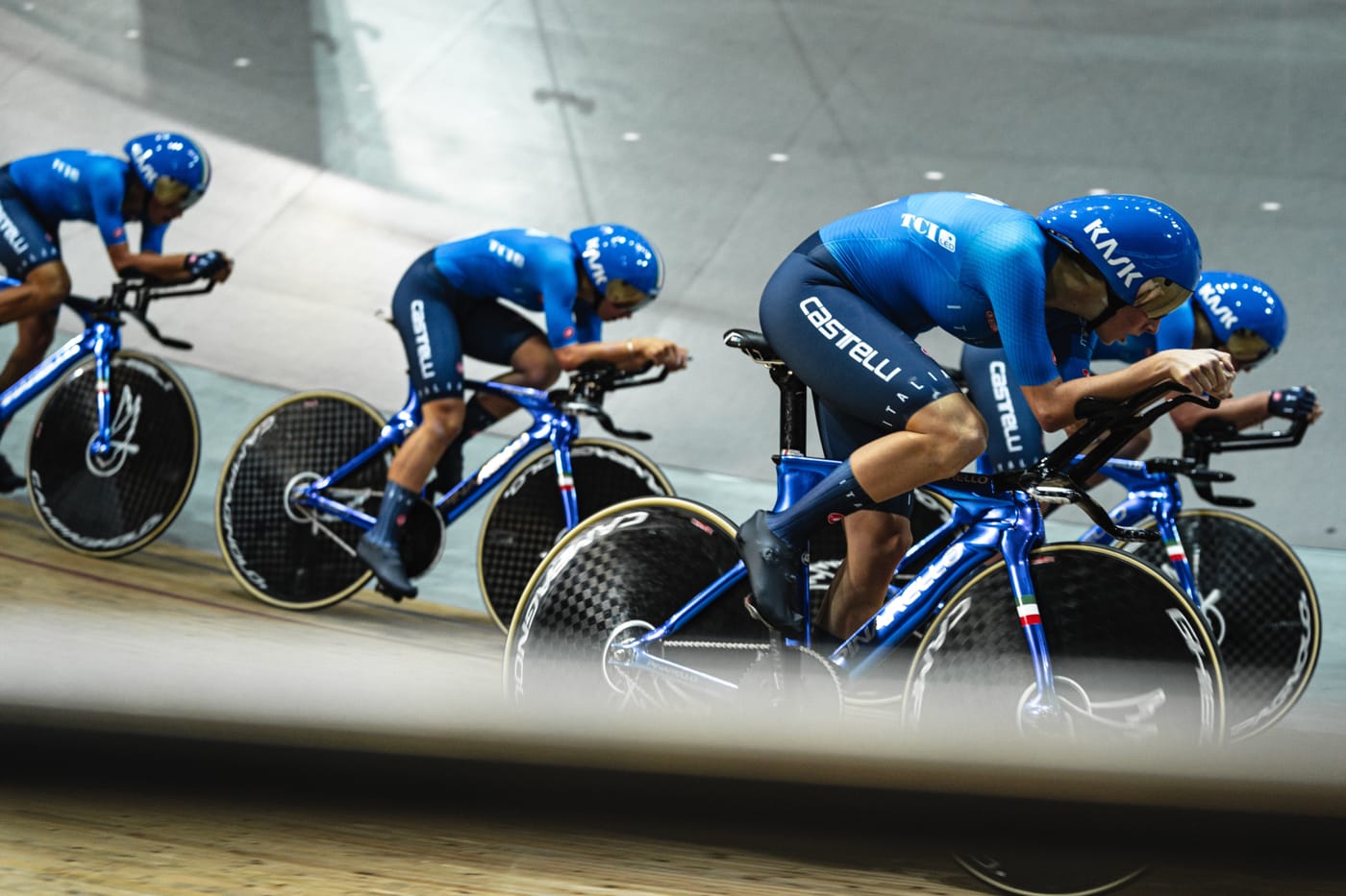 Итальянки показали лучшее время в квалификации командной гонки преследования на чемпионате мира по трековому велоспорту