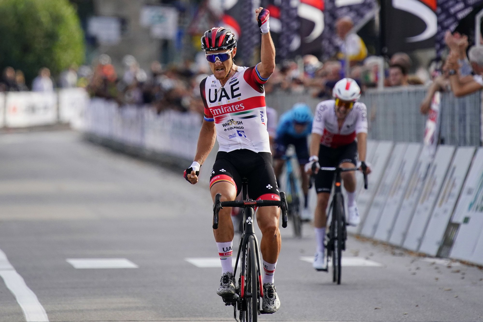 Маттео Трентин одержал победу на однодневной велогонке Giro del Veneto