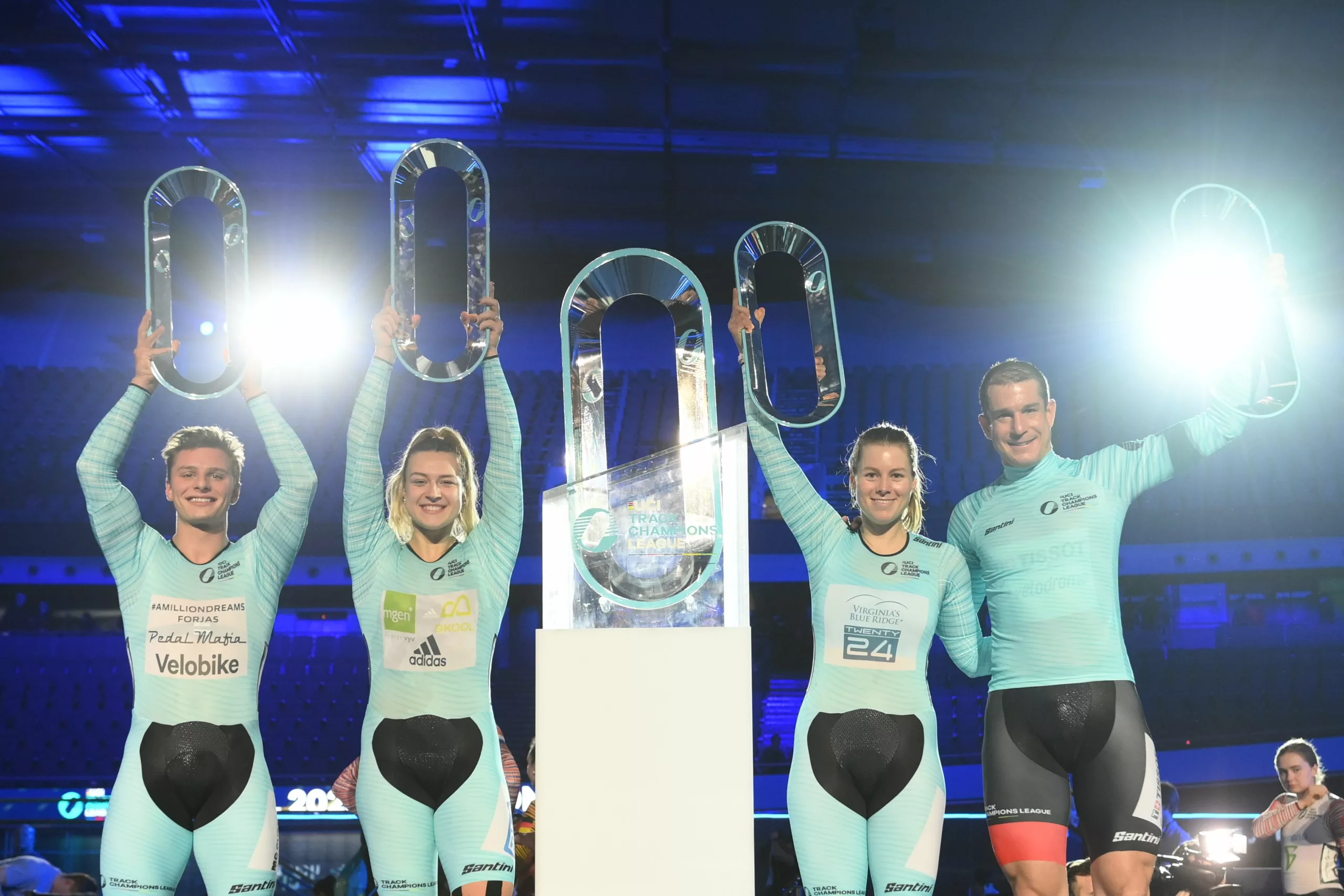 Все гонки и результаты четвёртого и пятого раундов UCI Track Champions League — 2022