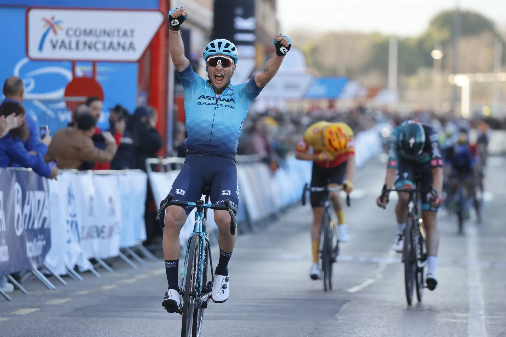 Симоне Веласко из отрыва выиграл третий этап многодневной гонки «Тур Валенсии»
