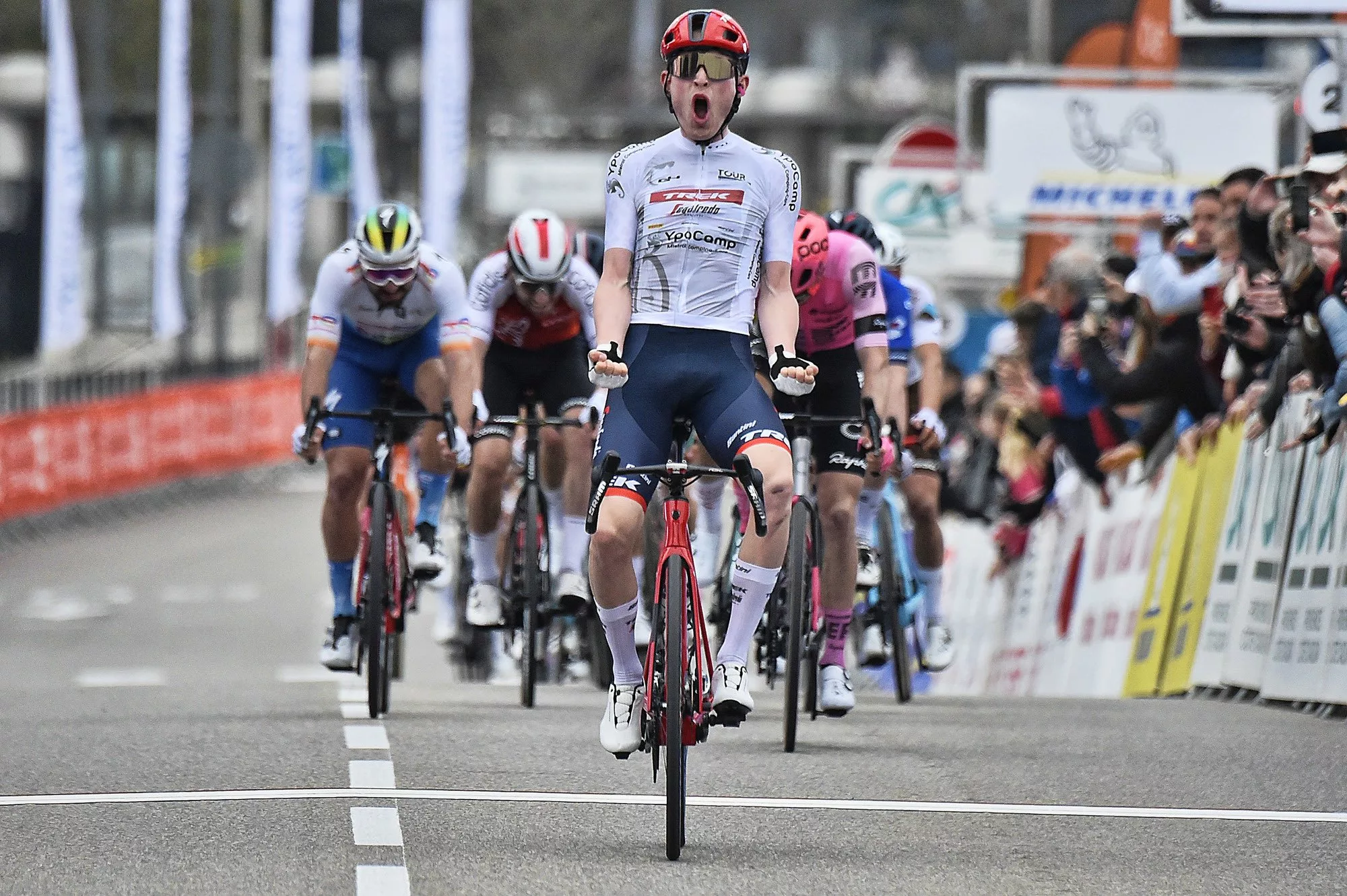 Маттиас Скьелмос одержал победу на втором этапе велогонки «Тур дю От-Вар»