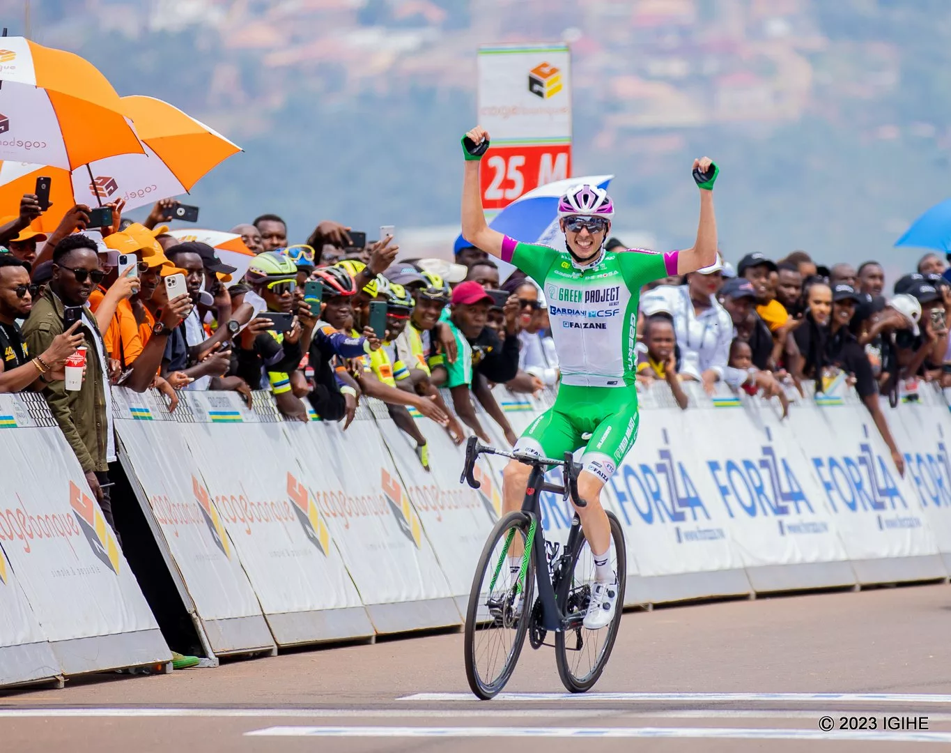 Мануэле Тароцци одержал победу на седьмом этапе «Тура Руанды»