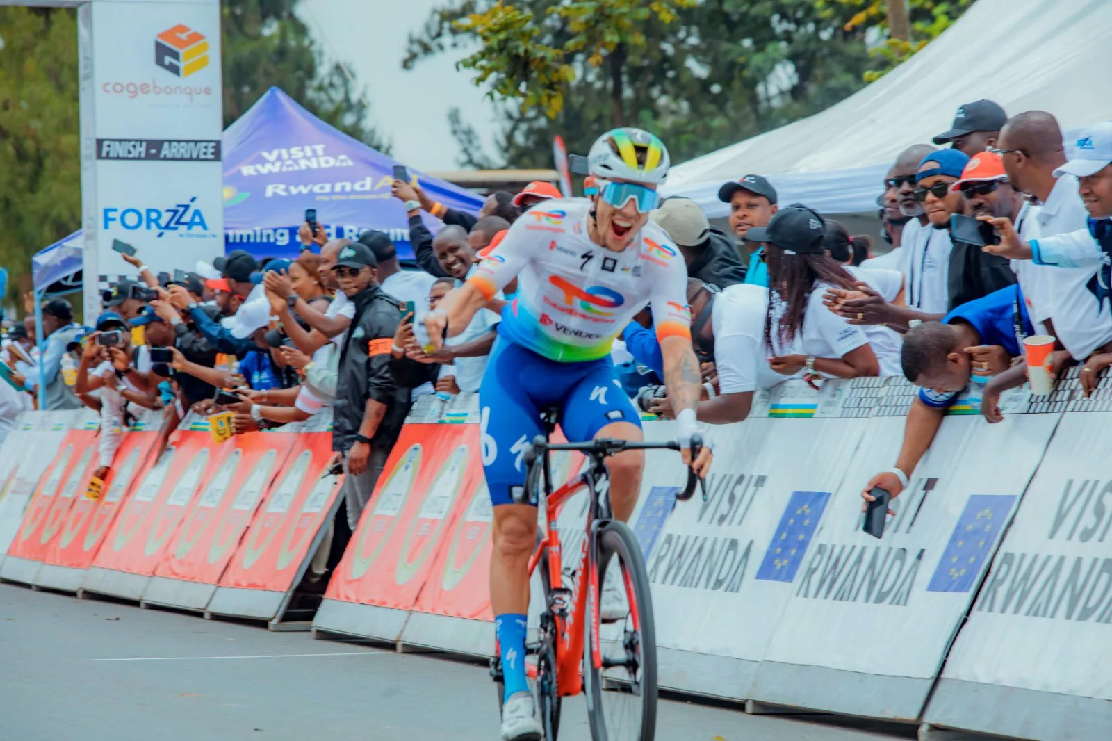 Тома Бонне одержал победу на четвёртом этапе «Тура Руанды»