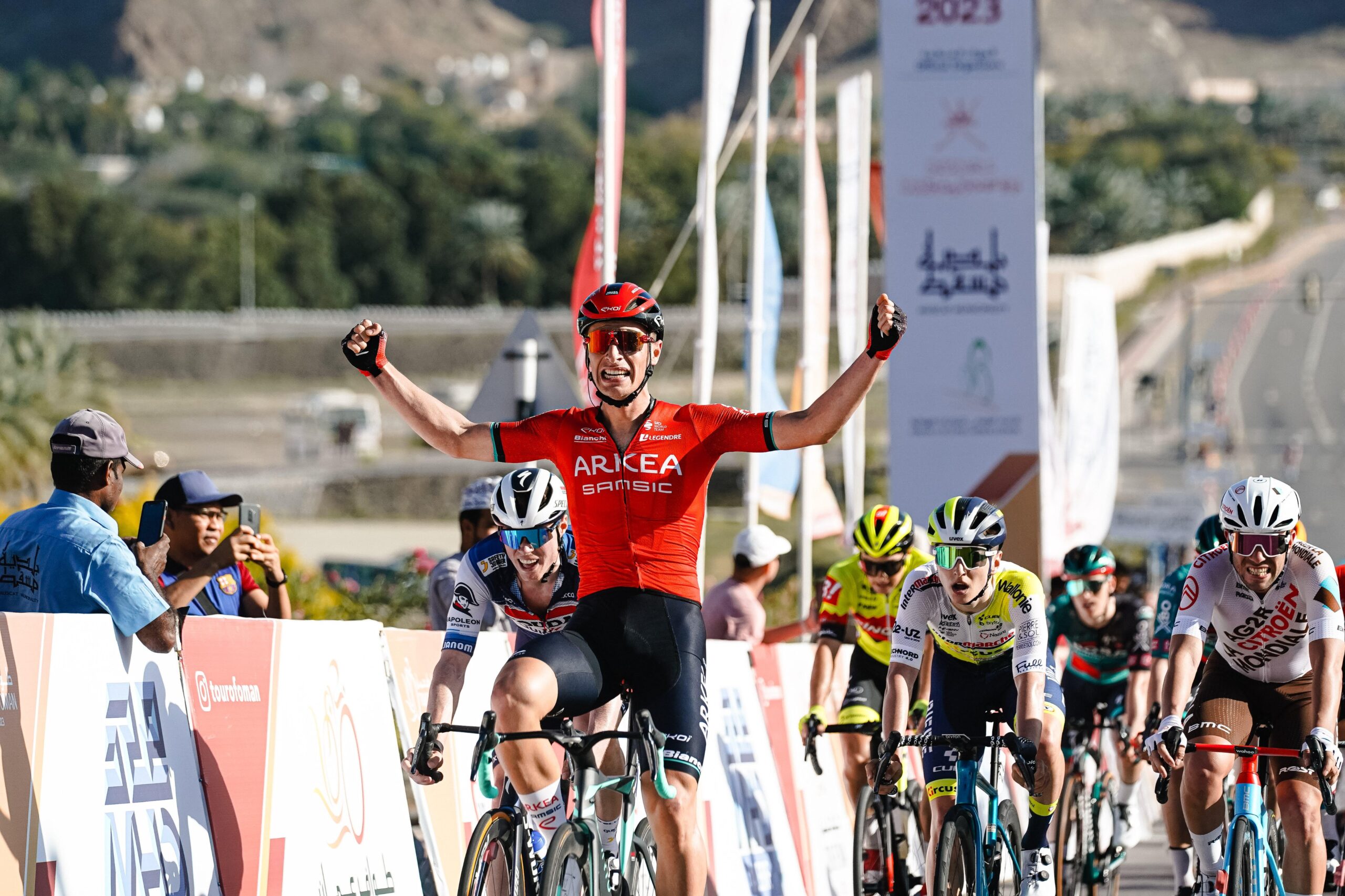 Йенте Бирманс выиграл велогонку Muscat Classic — 2023