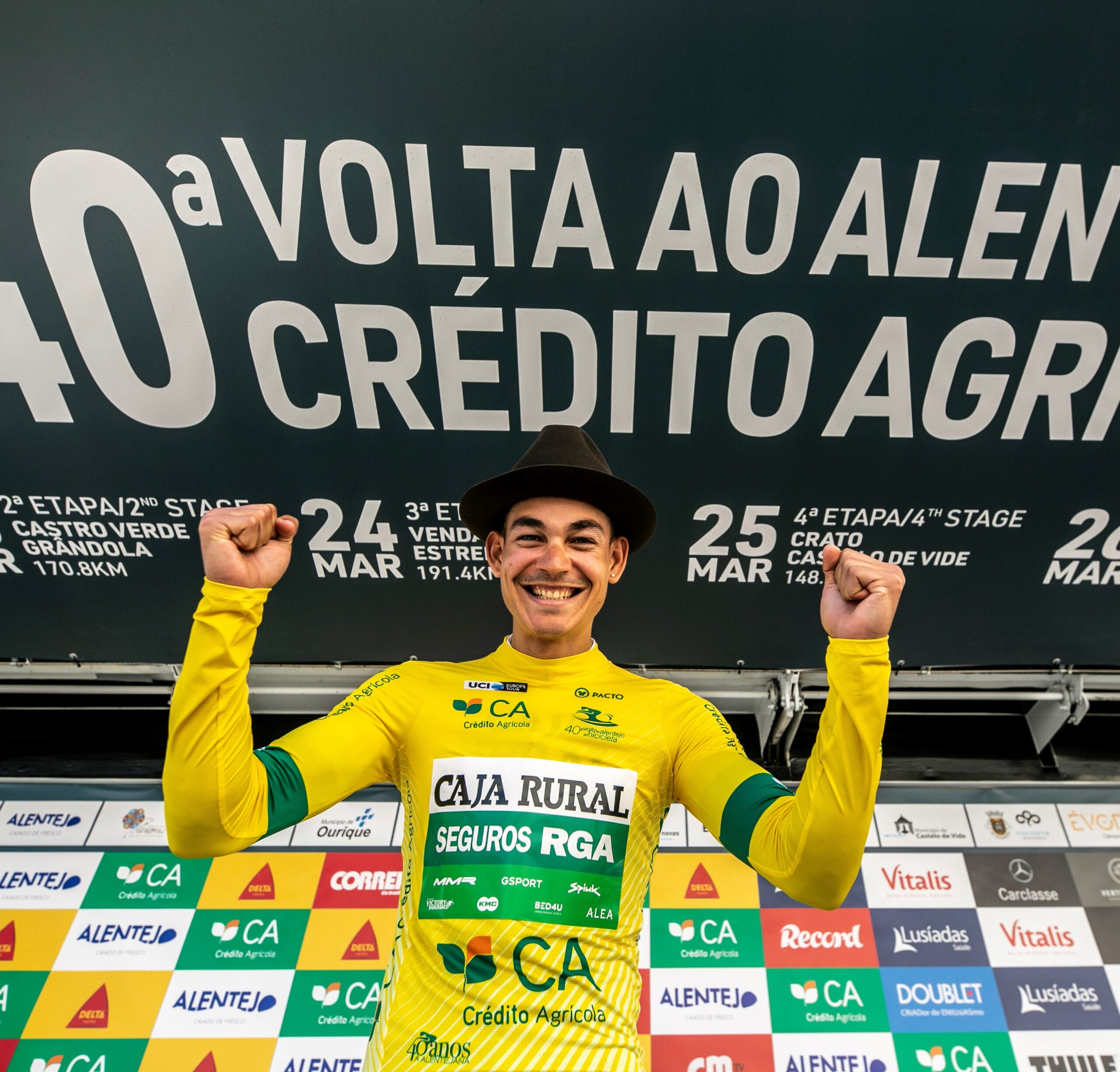 Орлуис Аулар второй год подряд выигрывает велогонку «Вольта Алентежу»