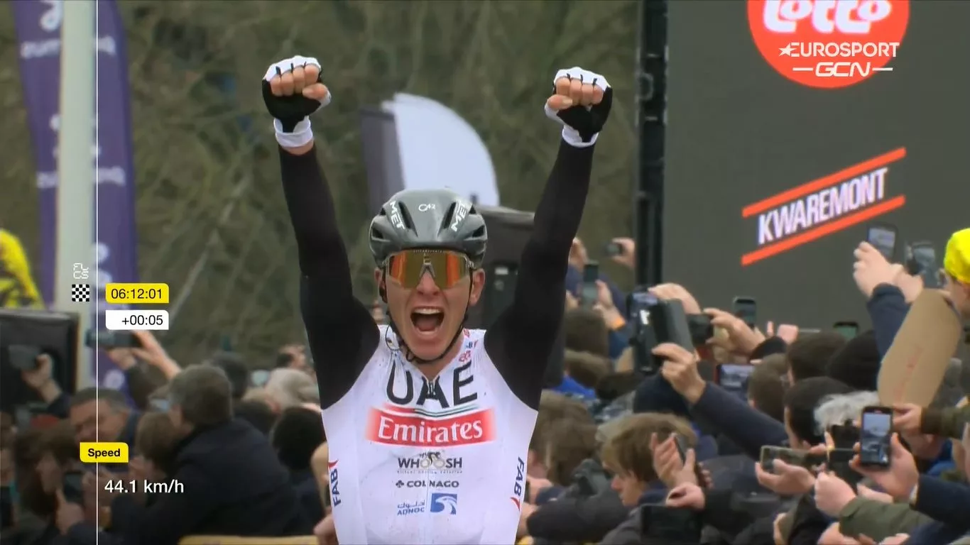 Тадей Погачар выиграл «Тур Фландрии — 2023»