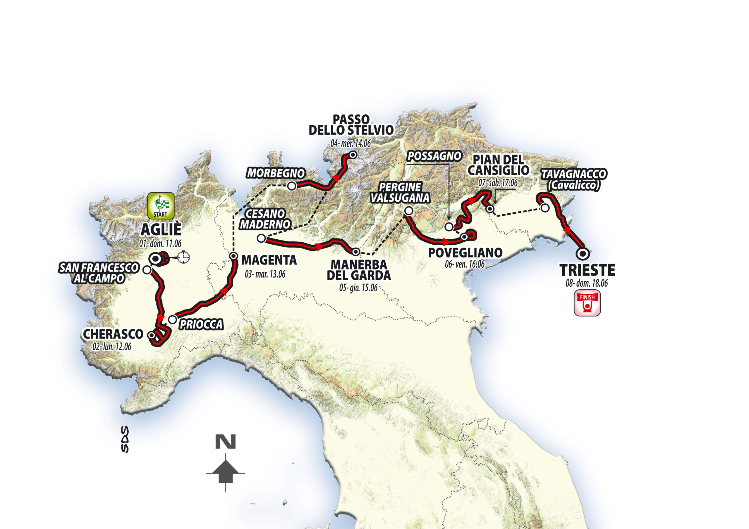 «Джиро д’Италия» для андеров переименована в Giro Next Gen
